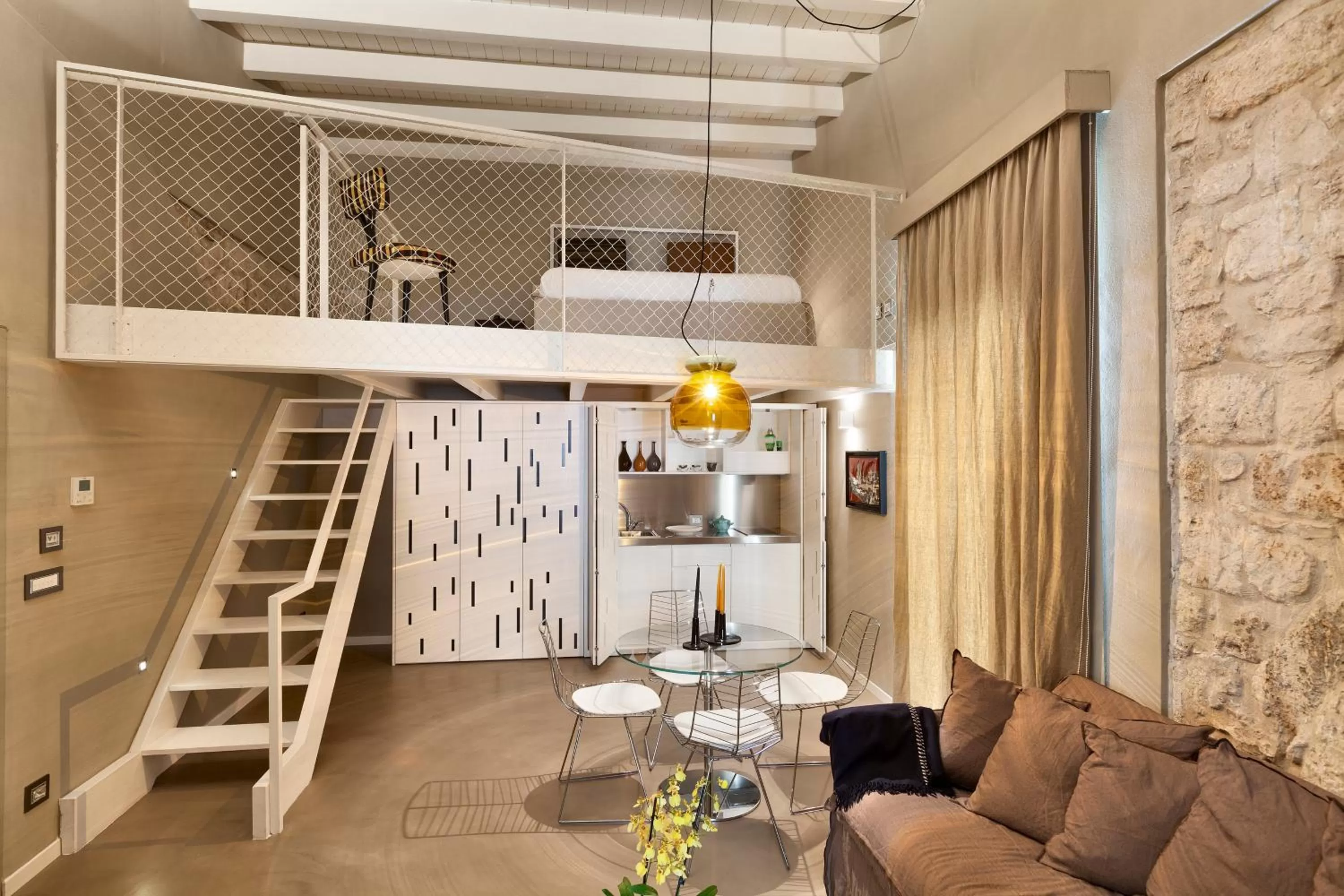 Living room in Palazzo Calò