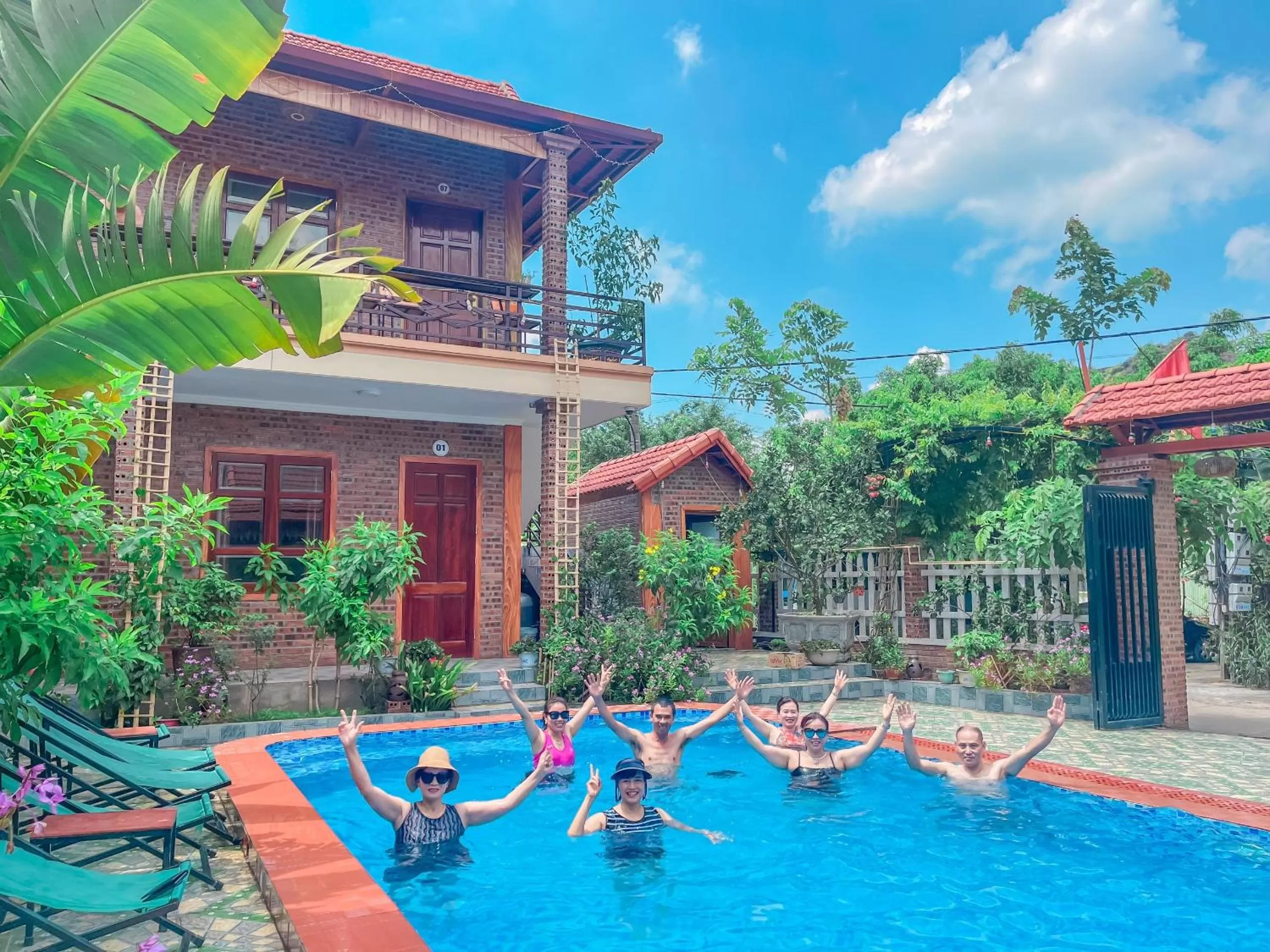 Swimming Pool in Cosiana Homestay