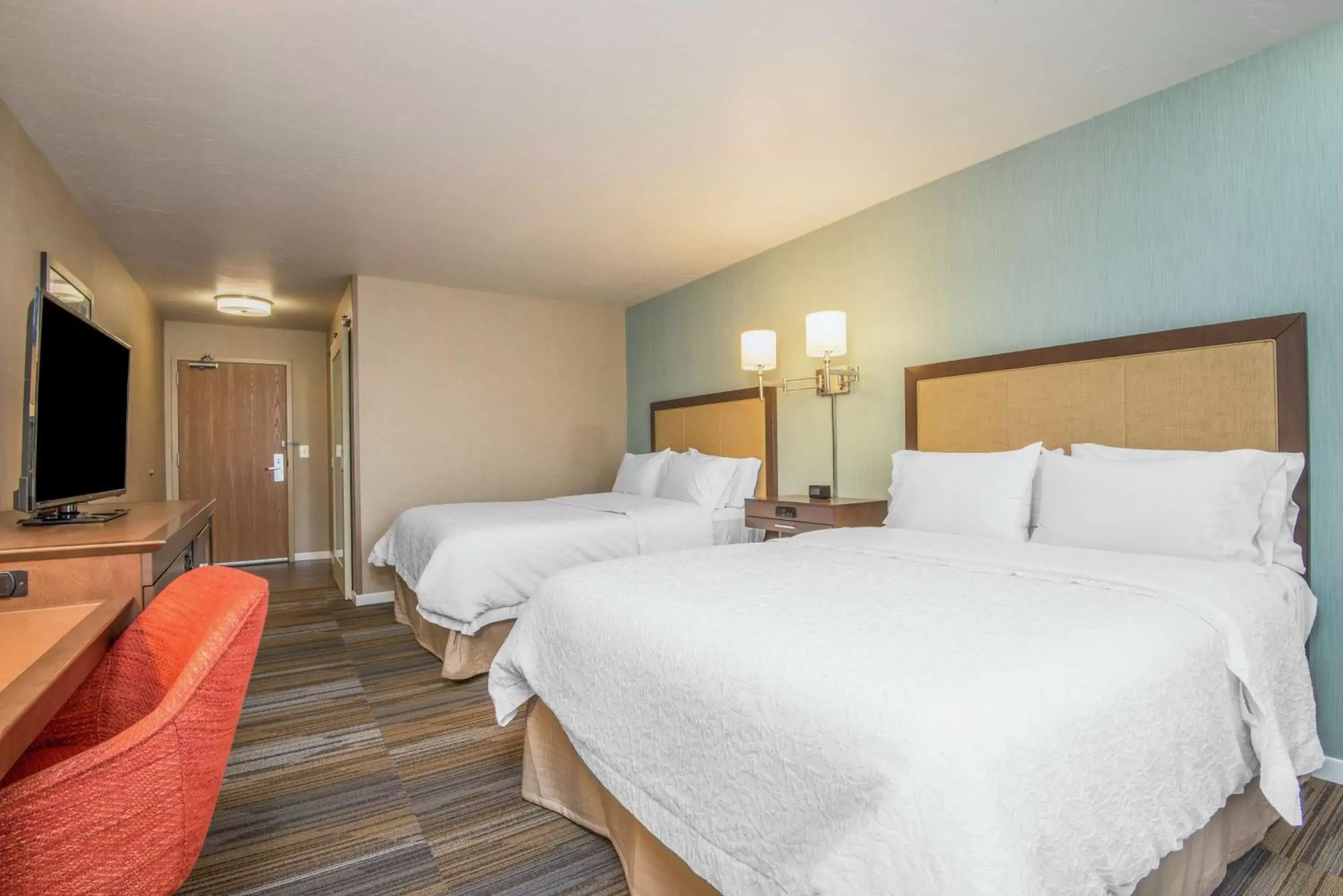 Bedroom, Bed in Hampton Inn & Suites Los Alamos