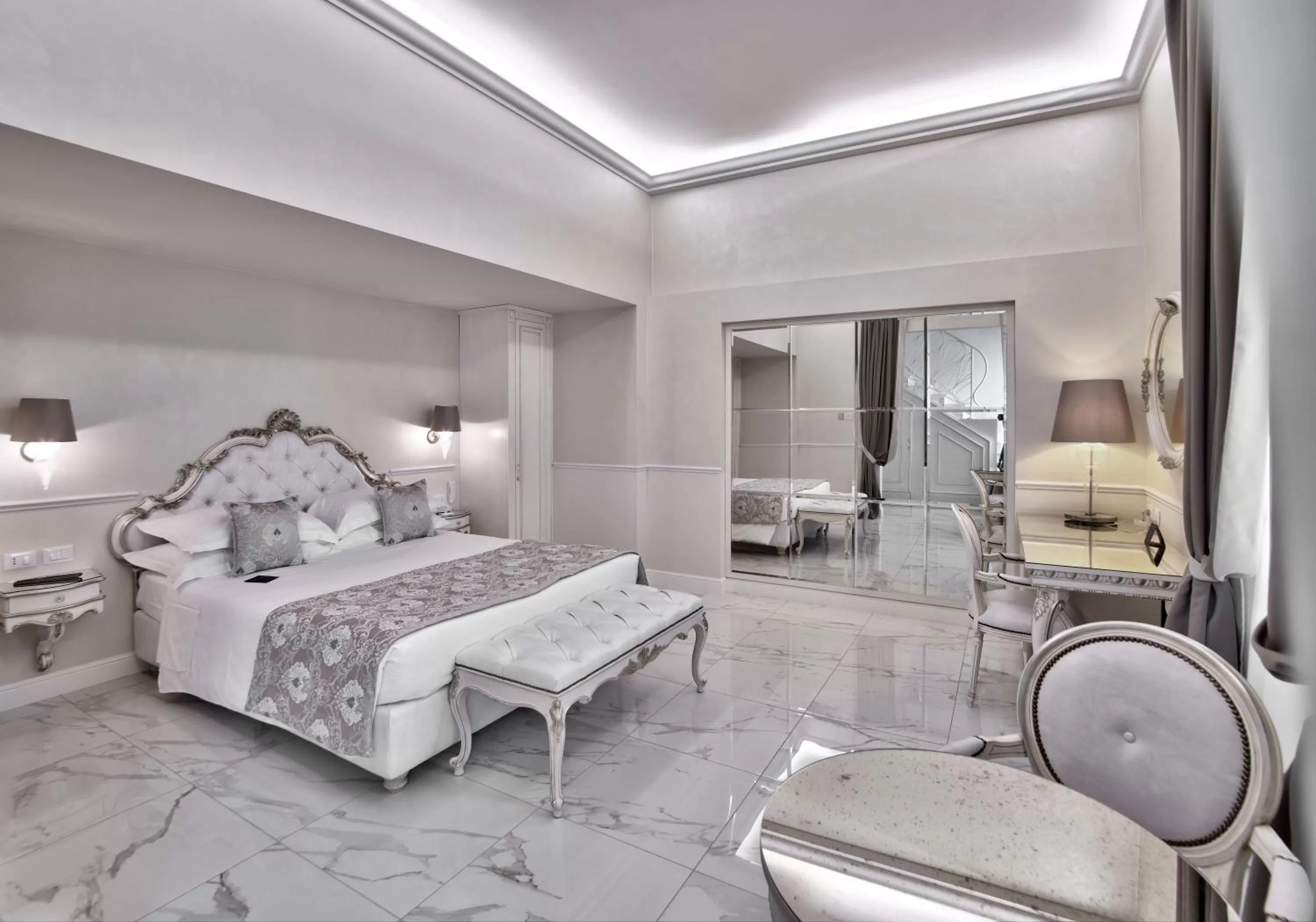 Photo of the whole room, Bed in The Moon Boutique Hotel & Spa