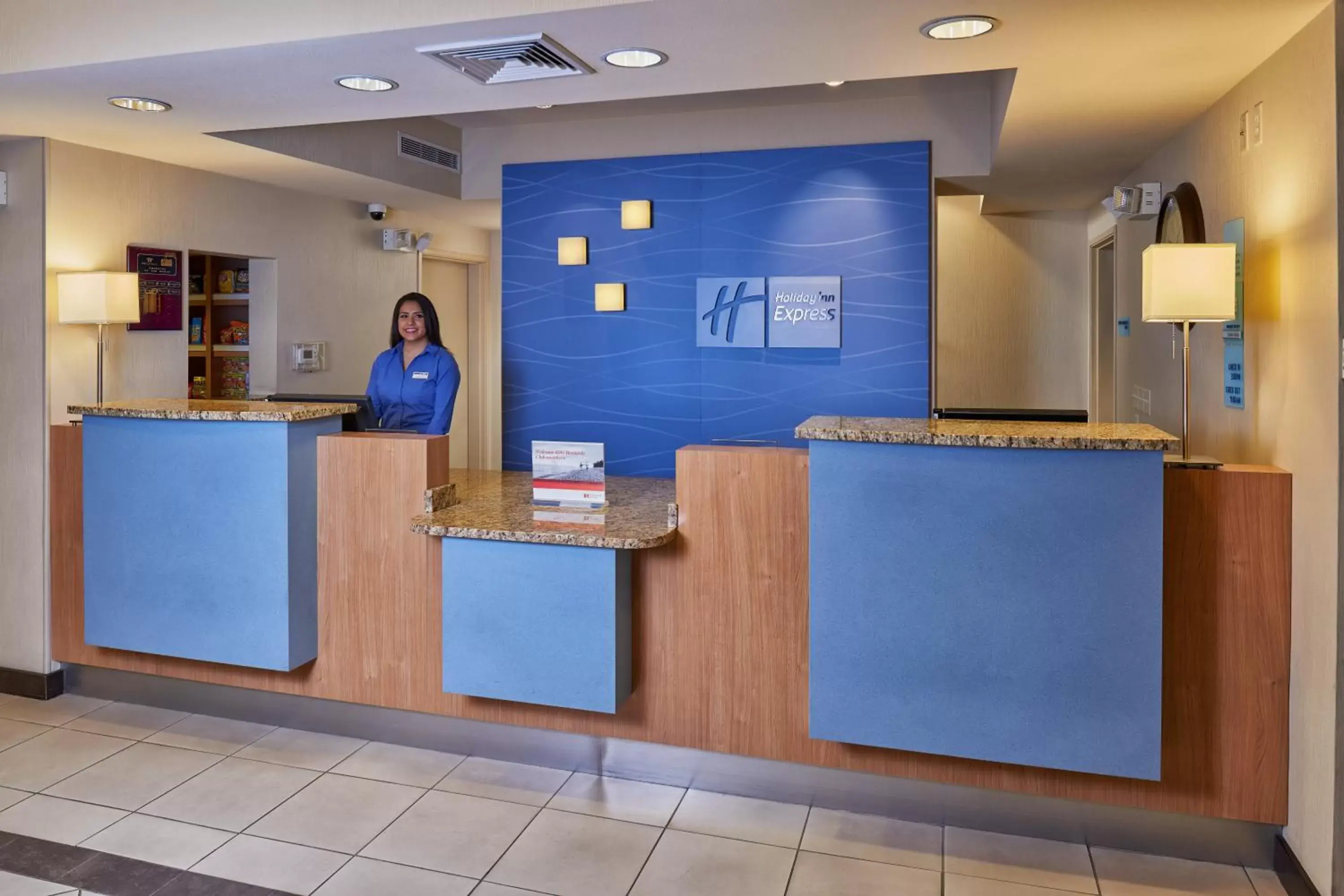 Lobby or reception, Lobby/Reception in Holiday Inn Express & Suites El Paso Airport, an IHG Hotel