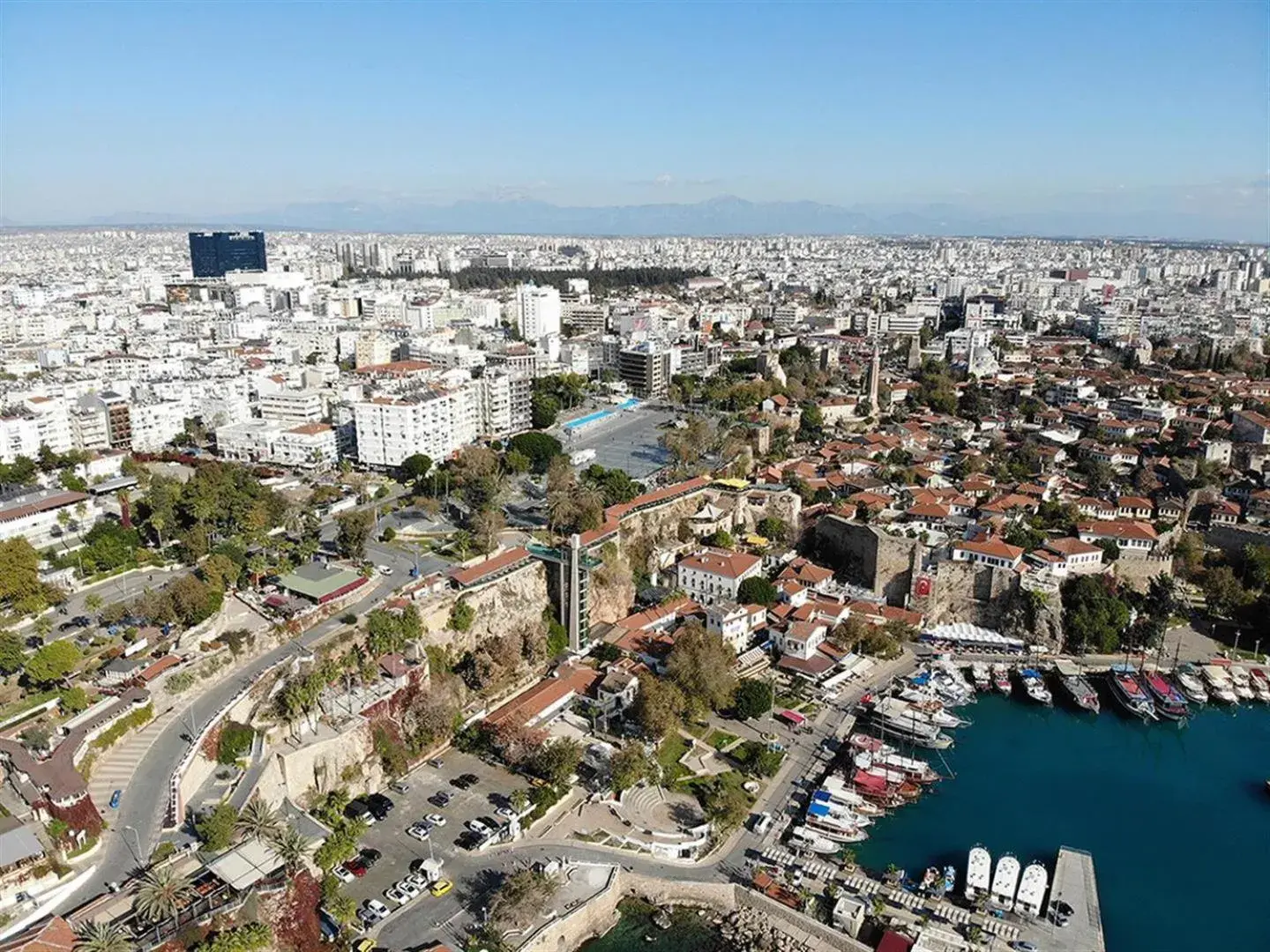 Nearby landmark, Bird's-eye View in Sky Kamer Hotel Antalya