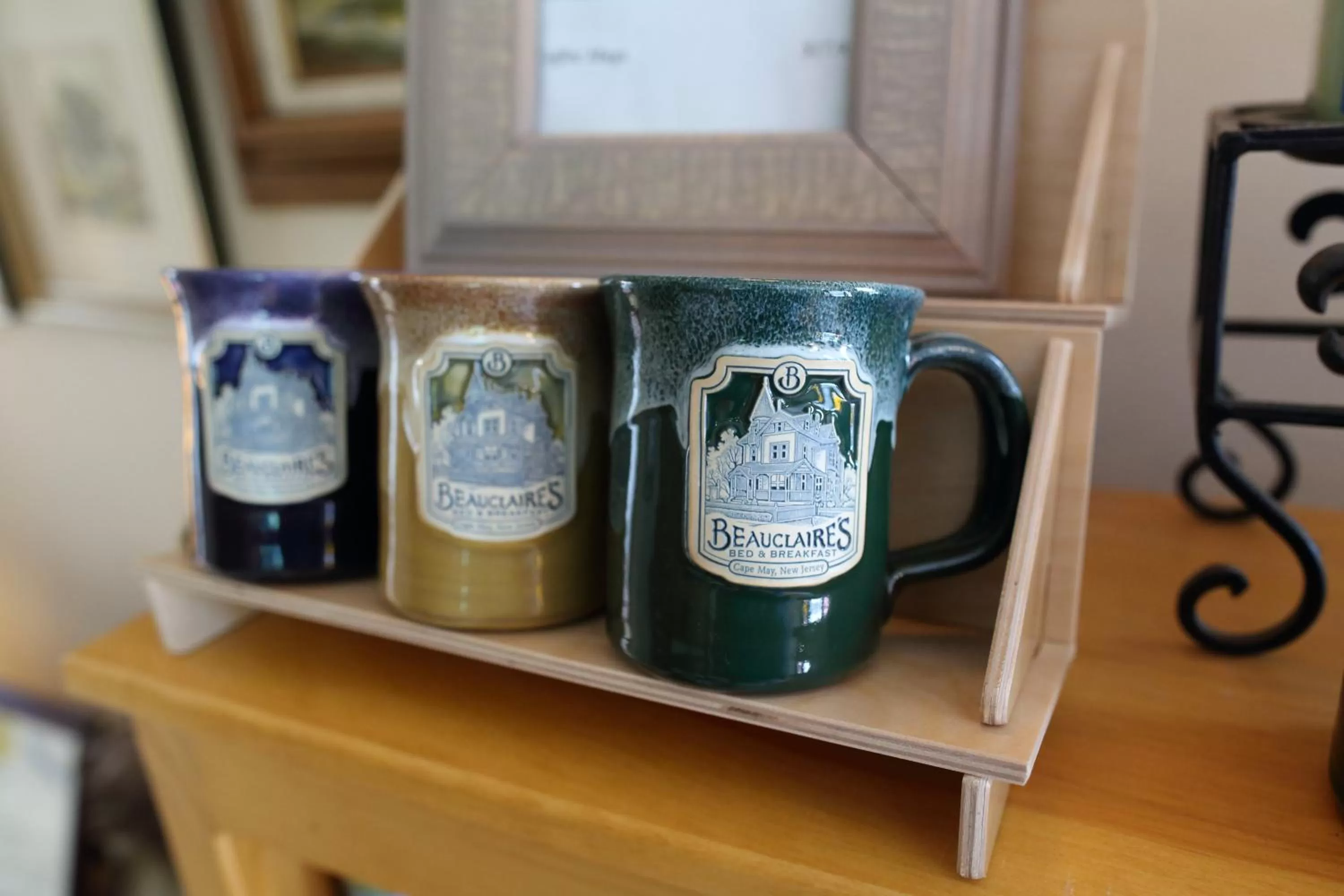 Decorative detail in Beauclaires Bed & Breakfast