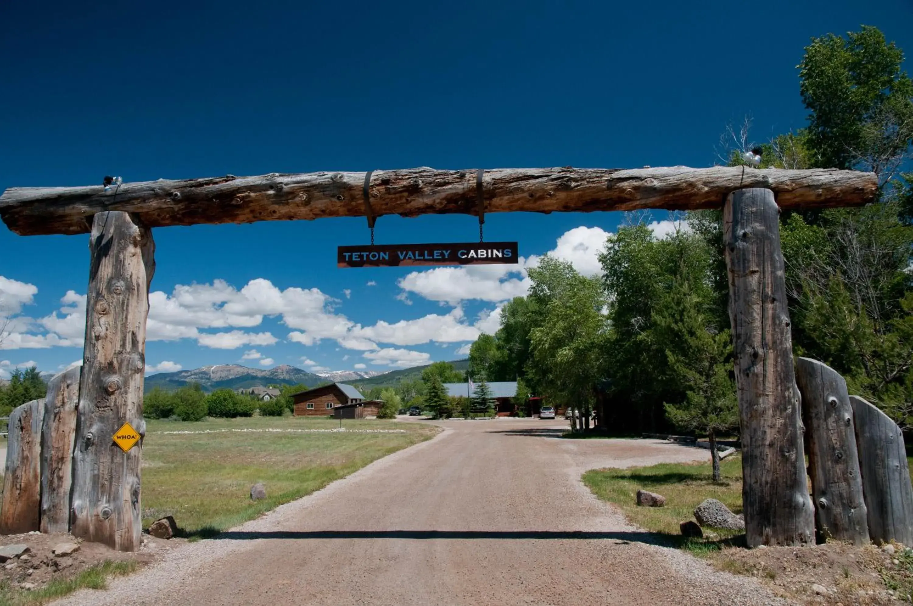 Facade/entrance in Teton Valley Cabins