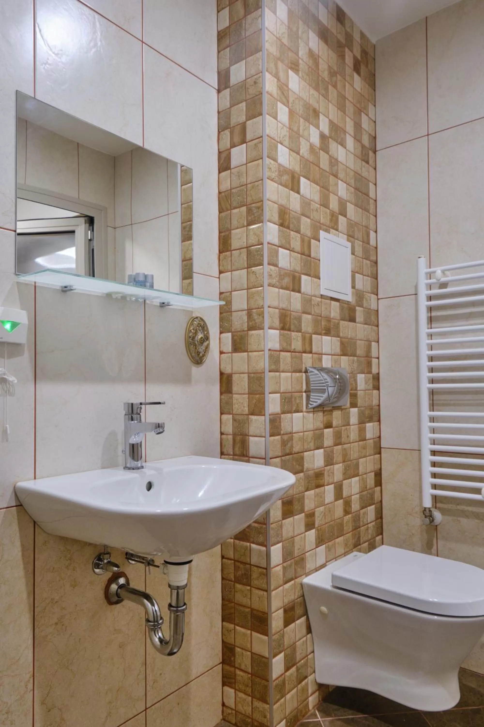 Shower in Hotel Splendid