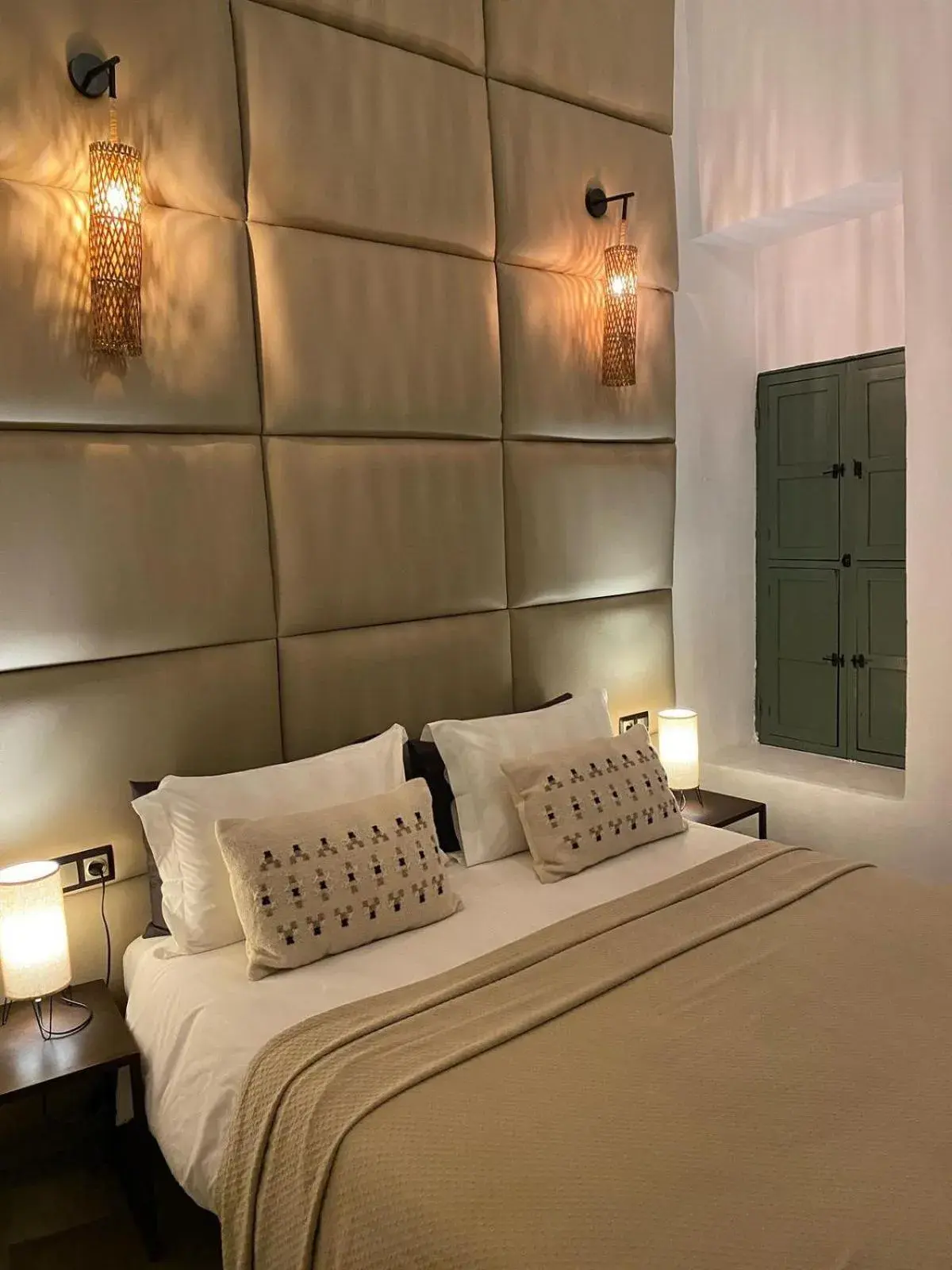 Bed in Riad Villa Weng & Spa