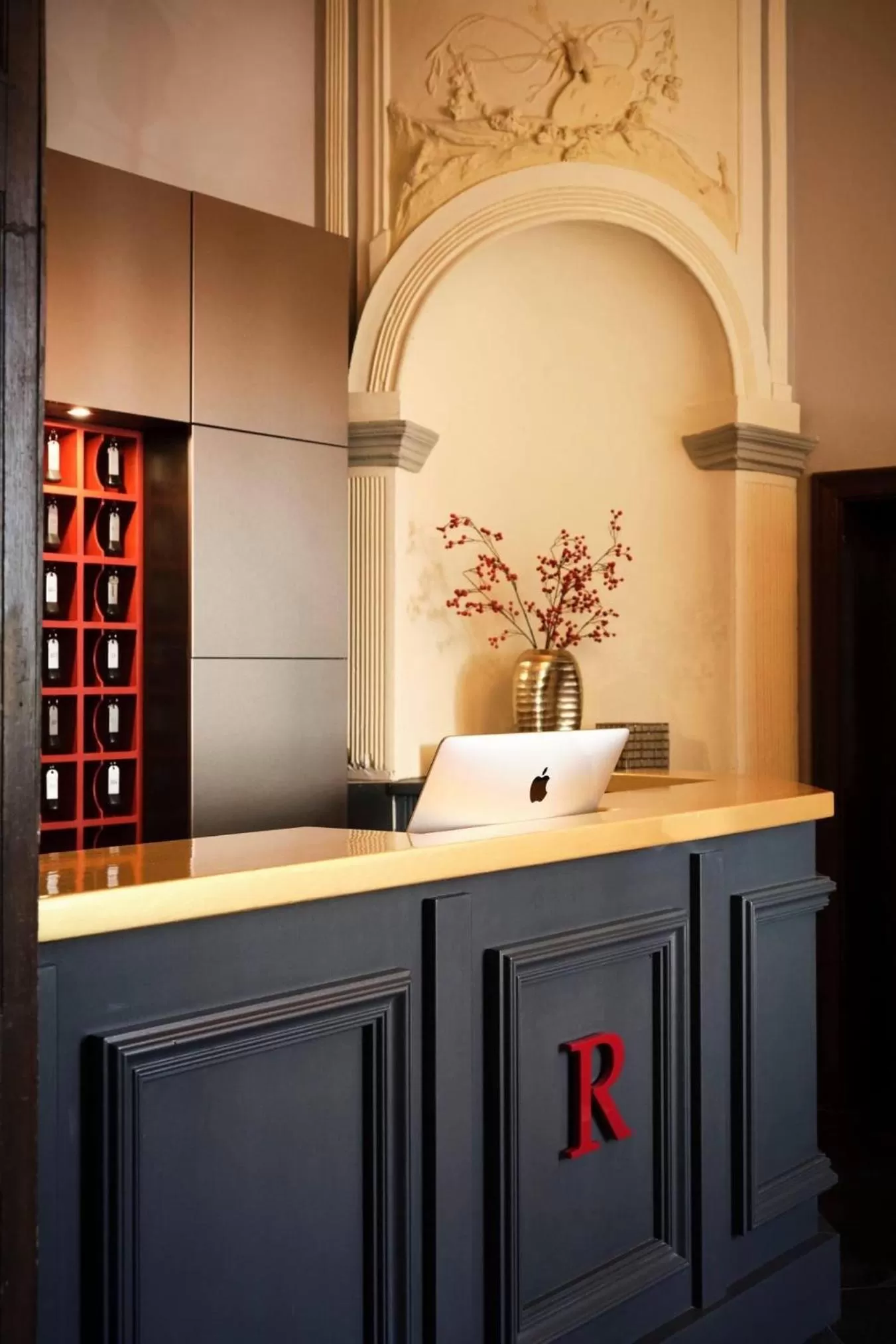 Lobby or reception in Hotel van Bebber