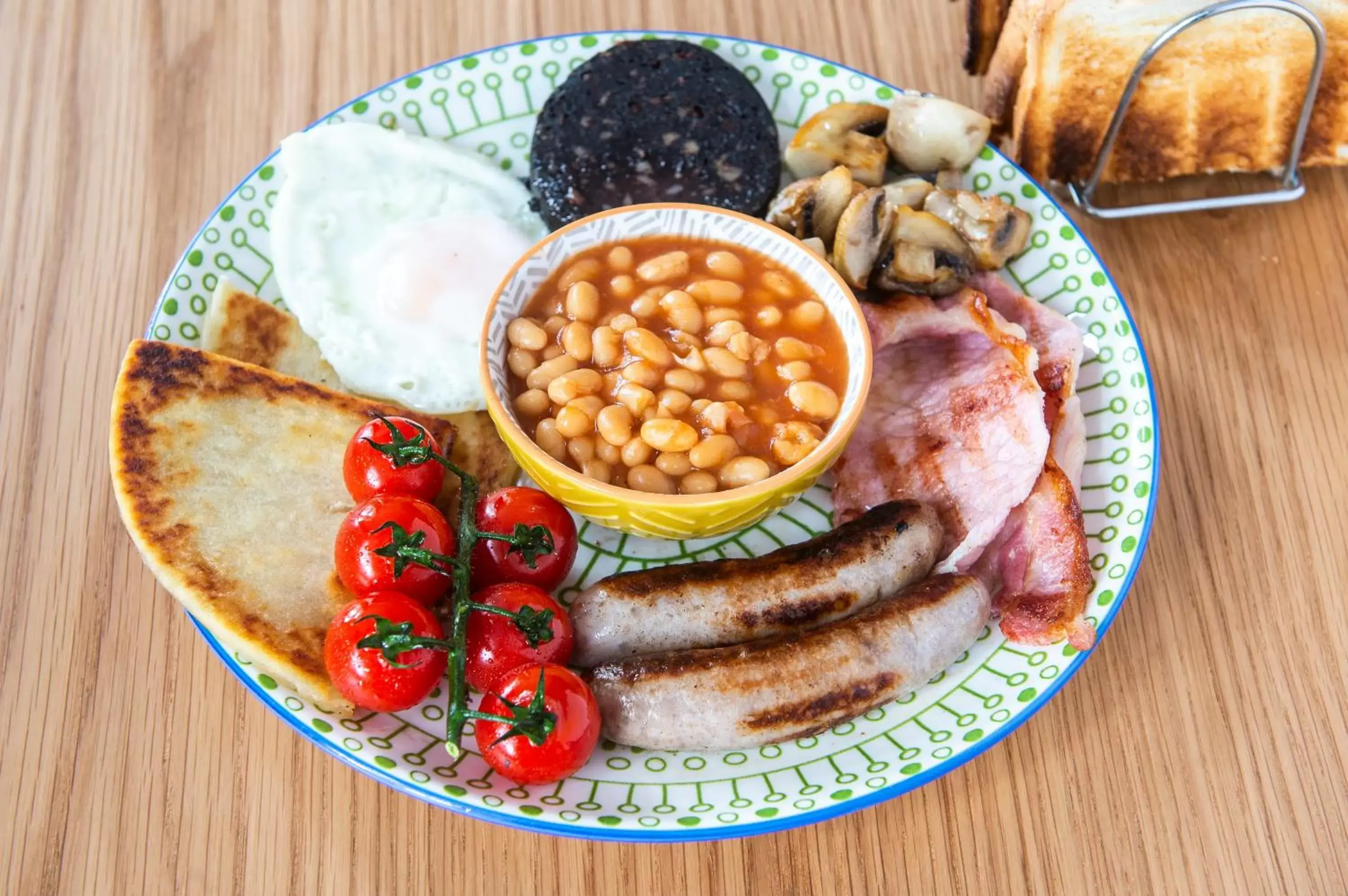 English/Irish breakfast, Food in The Castle Hotel