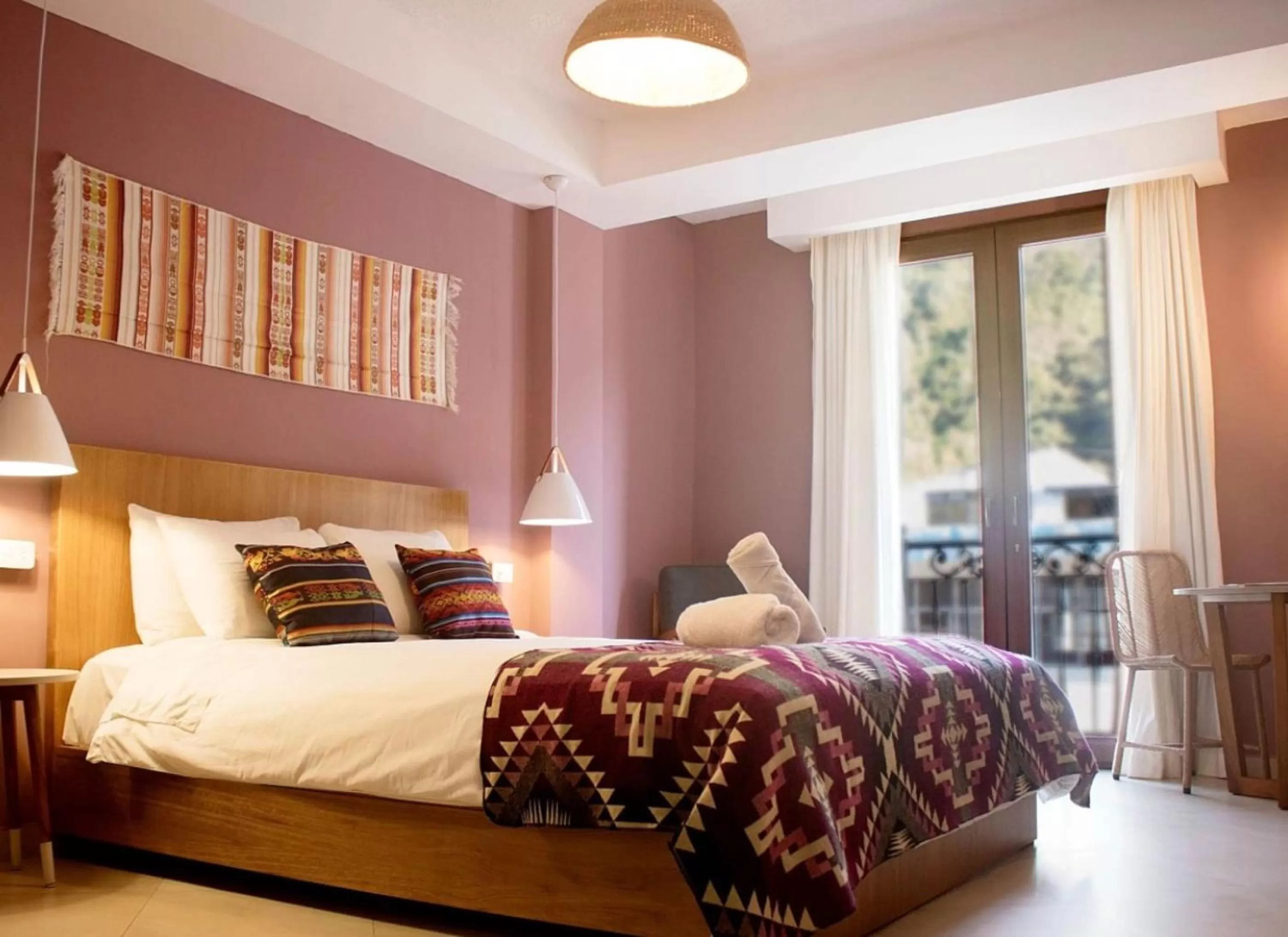 Bed in Selina Baños