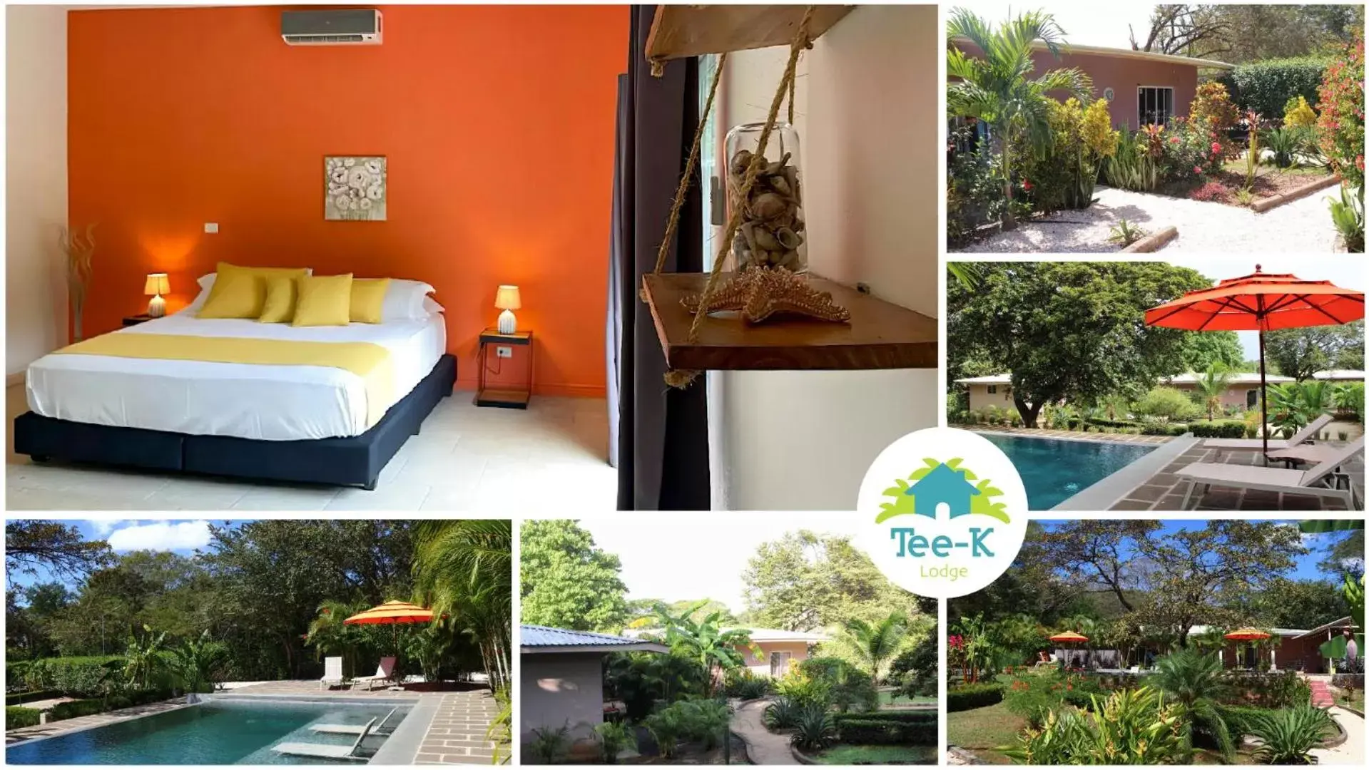 Triple Room with Garden View in Tee-K Lodge Tamarindo