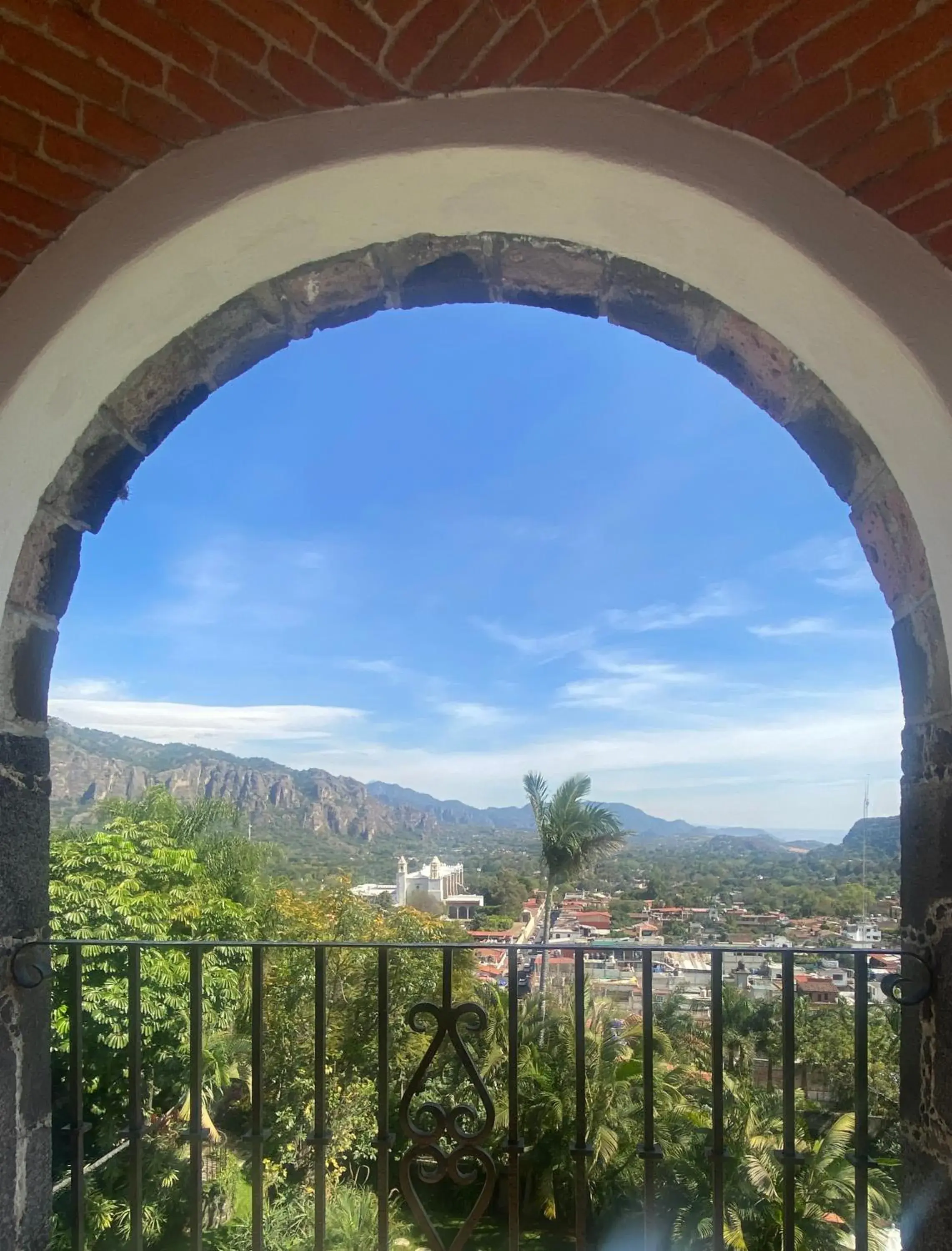 View (from property/room) in Posada del Tepozteco