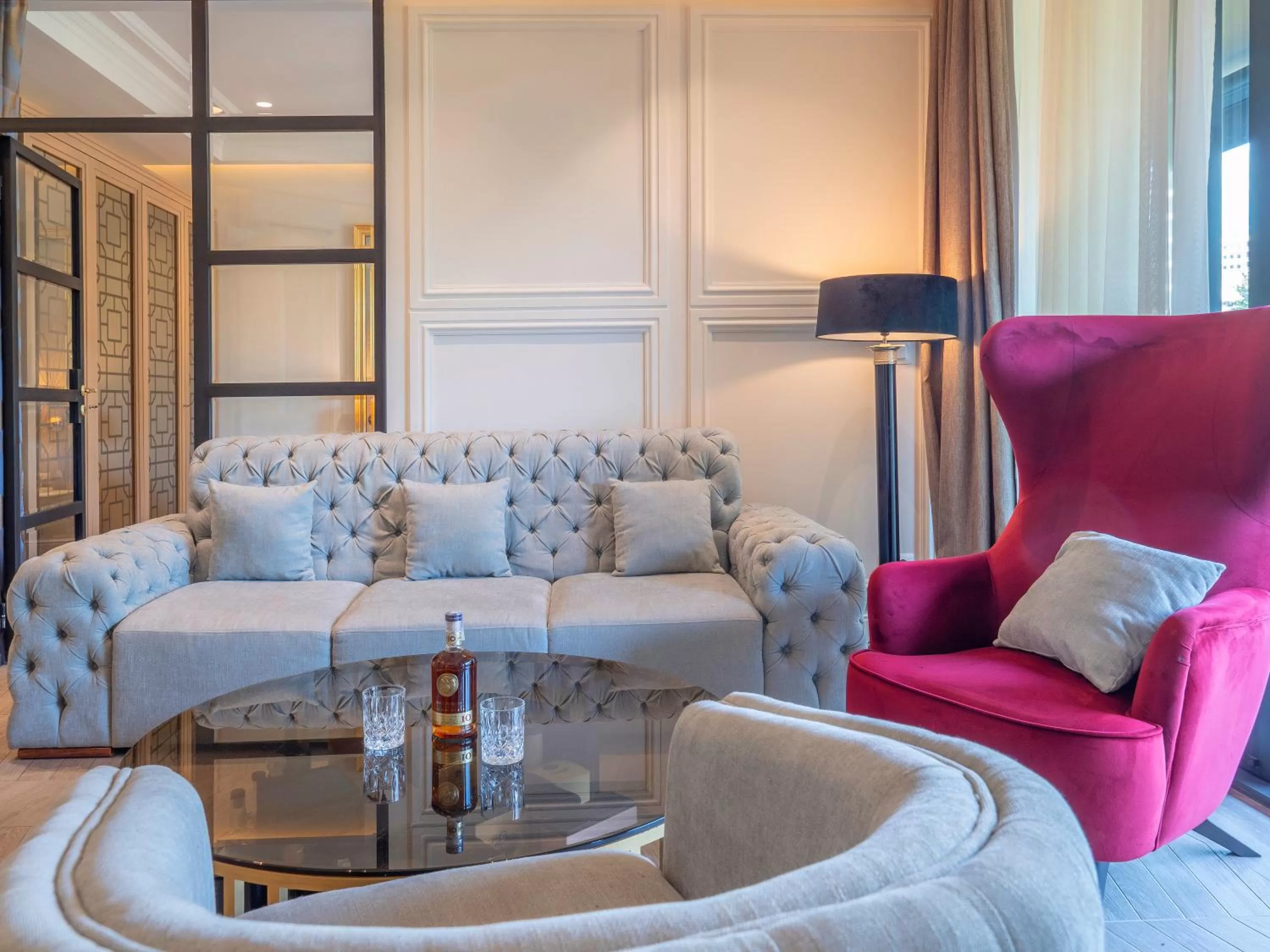 Living room in Apartments PERLA Budva