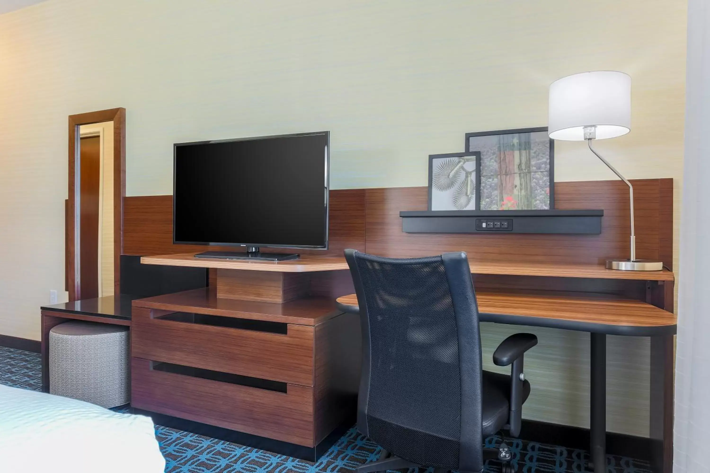TV and multimedia, TV/Entertainment Center in Fairfield Inn & Suites by Marriott Decatur at Decatur Conference Center