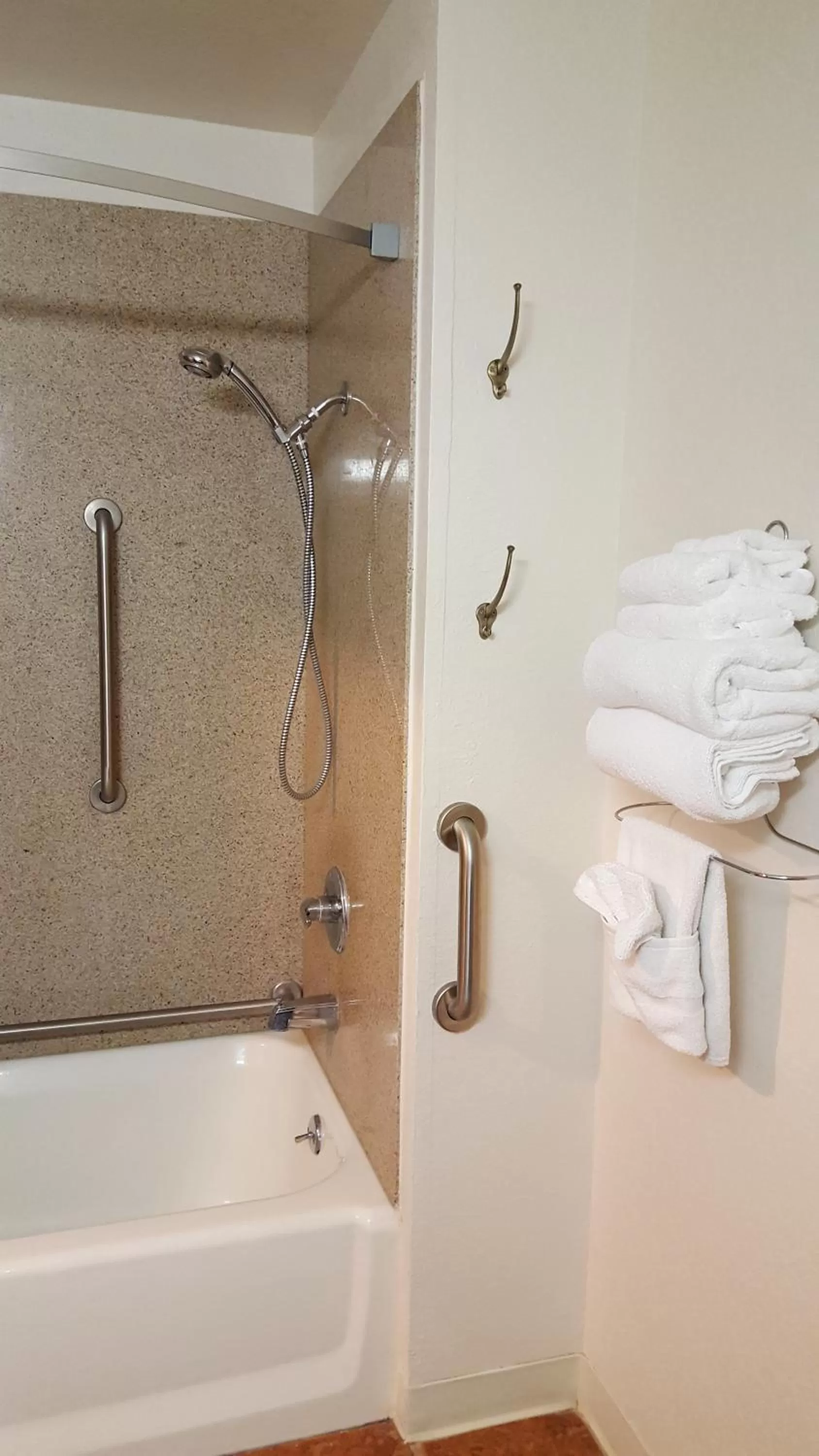 Bathroom in Super 8 by Wyndham Santa Rosa