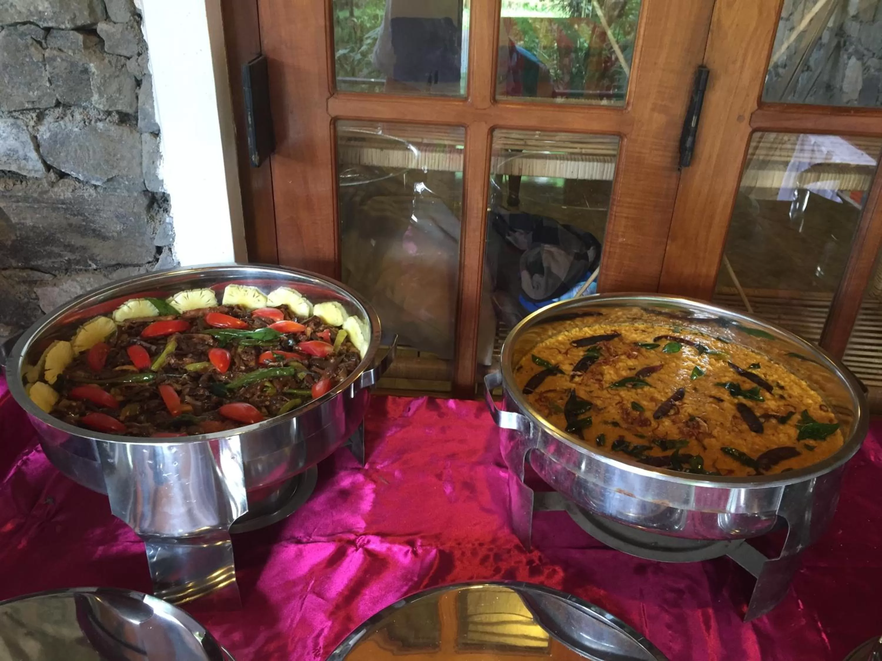 Food close-up in Le leopard d 'argent