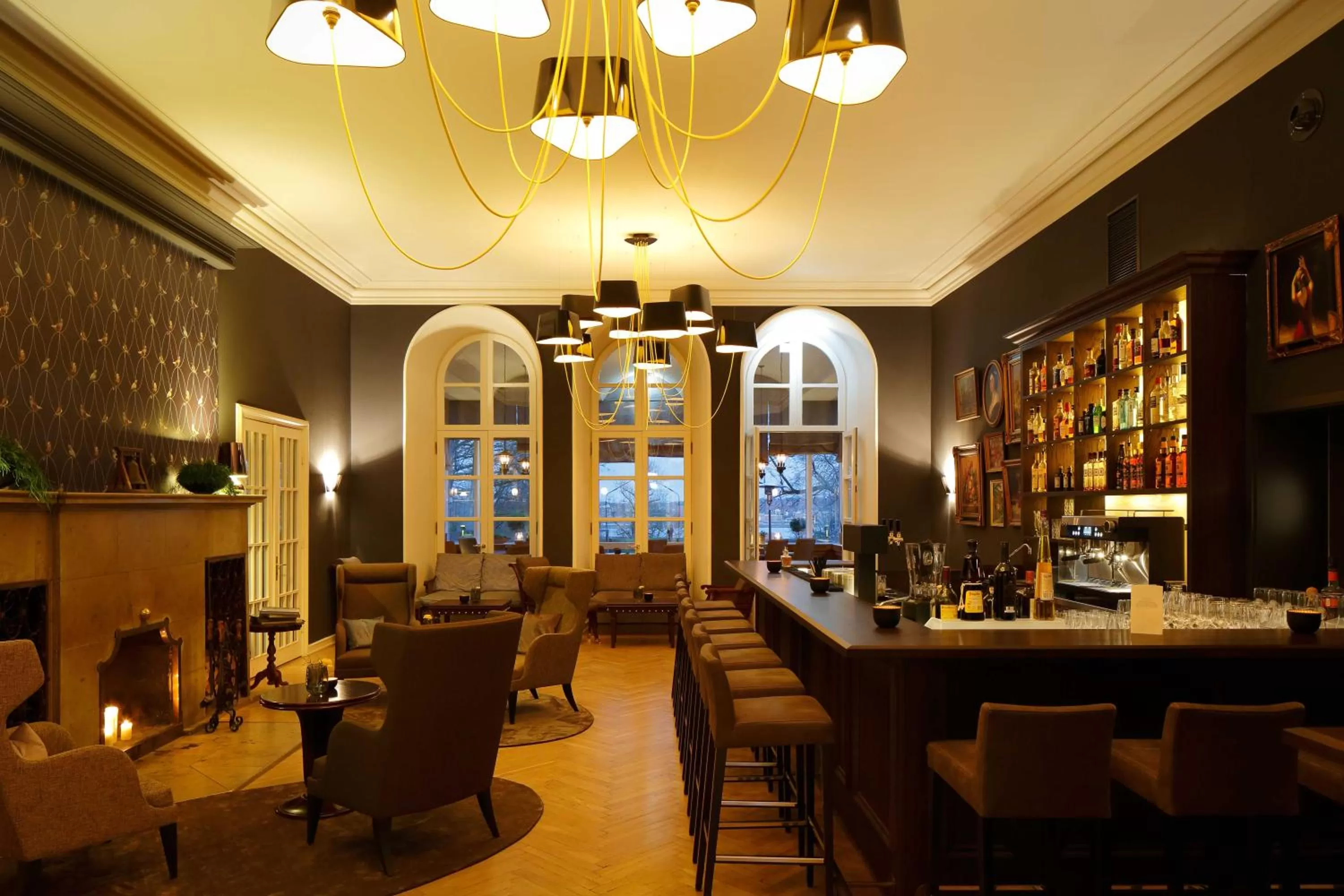 Lounge or bar in Romantik Hotel Kieler Kaufmann