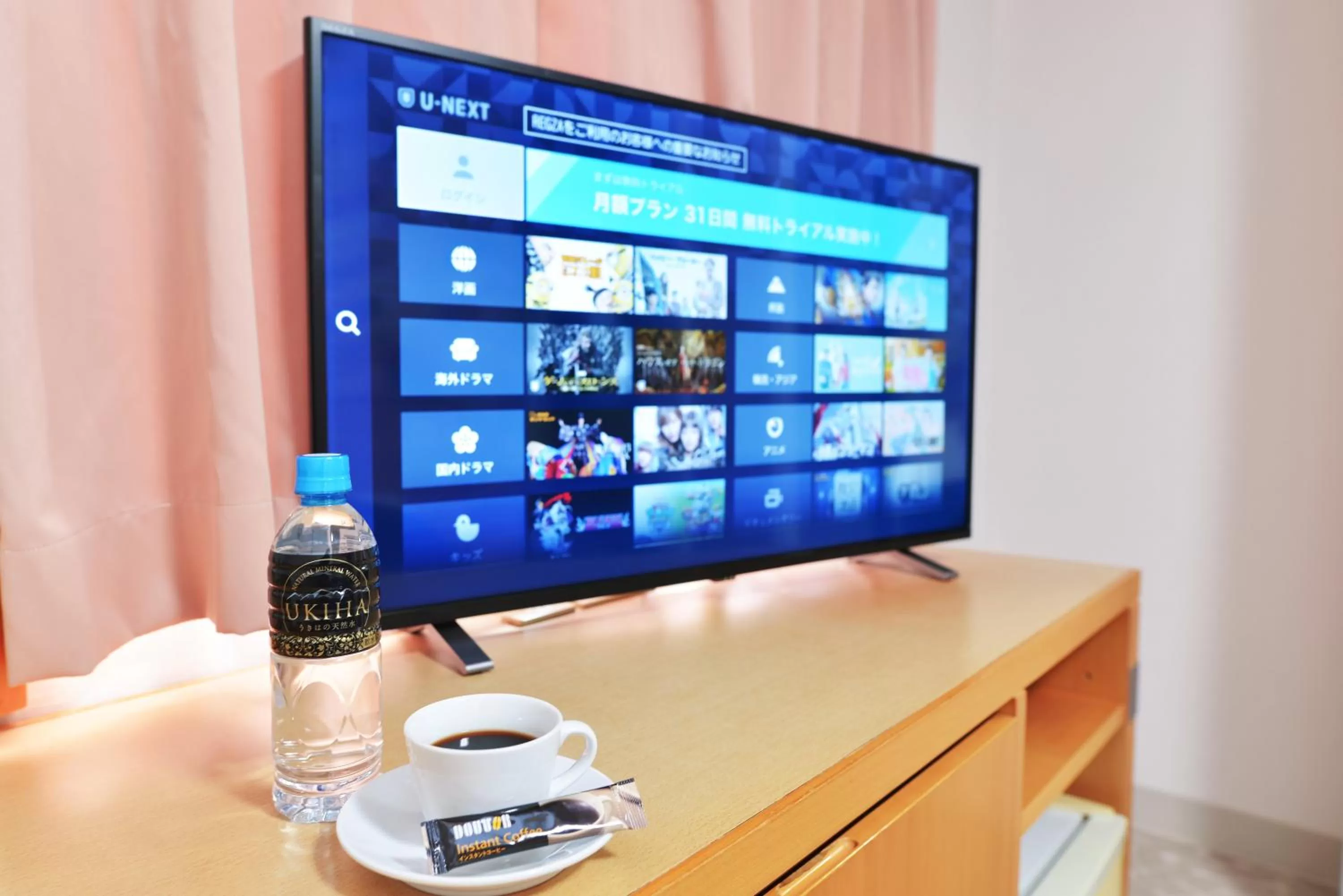 TV and multimedia in Hotel New Gaea Omuta Garden