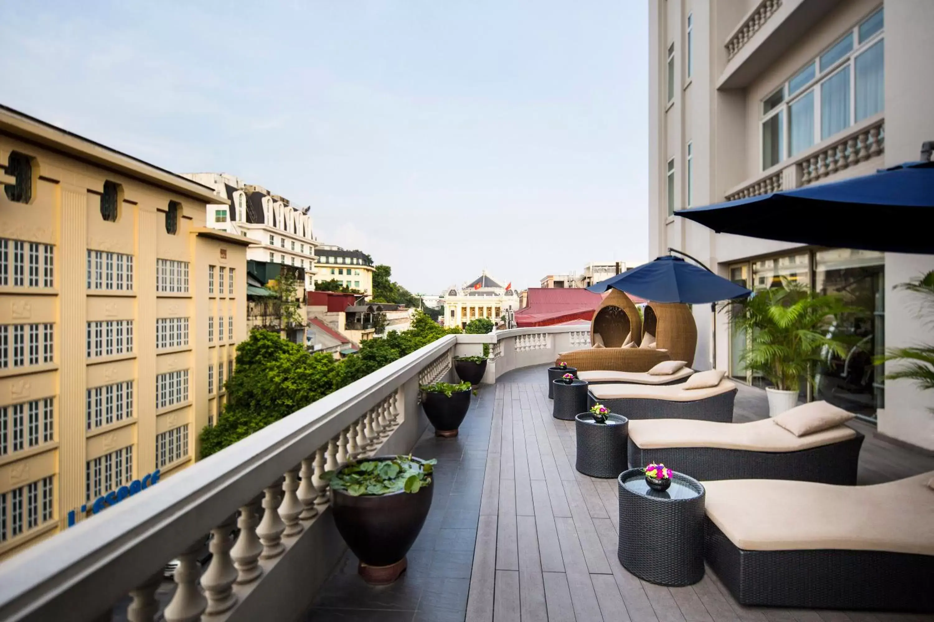 Balcony/Terrace in Hotel de l'Opera Hanoi - MGallery