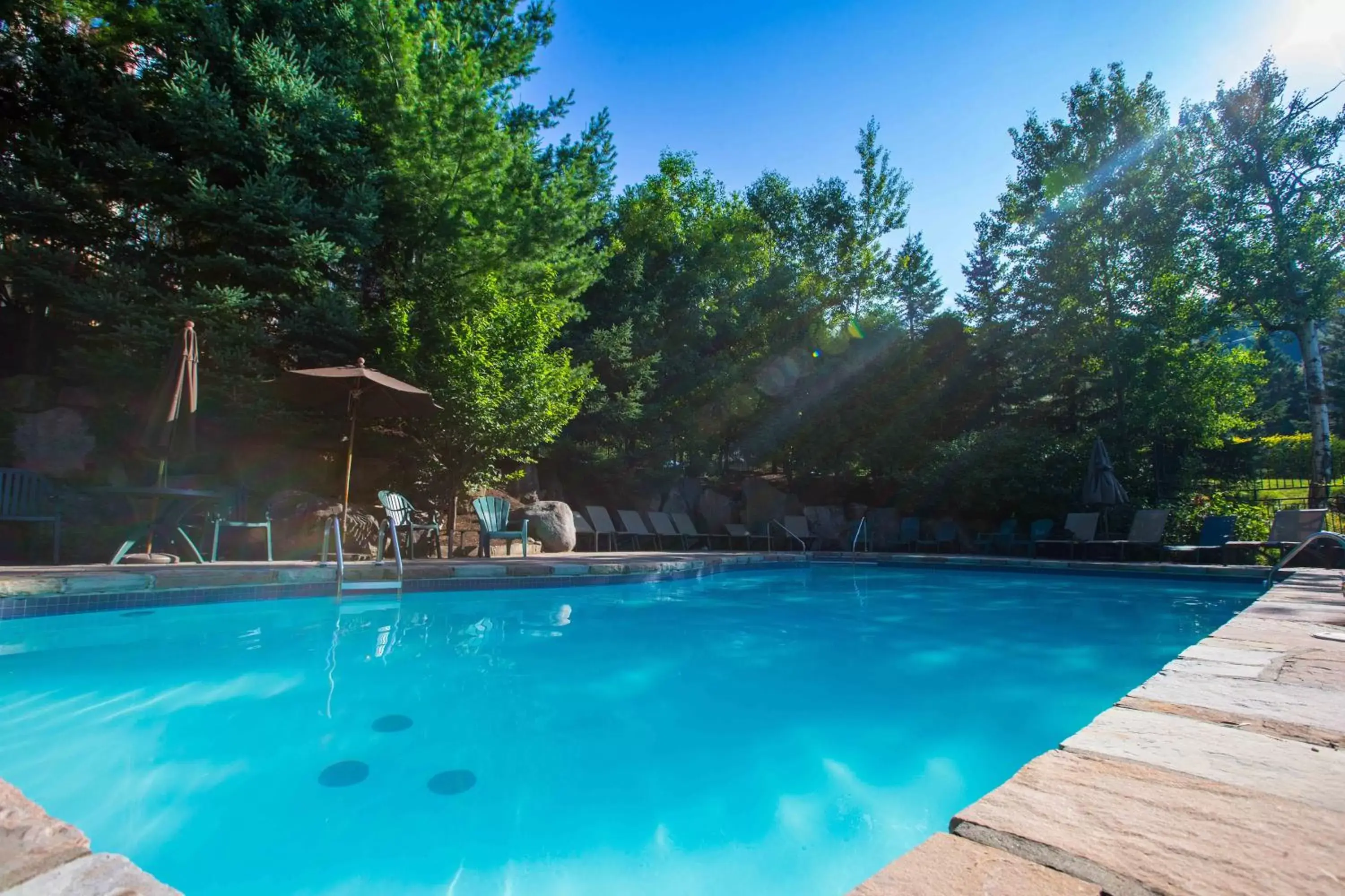 Swimming Pool in Lodge de la Montagne