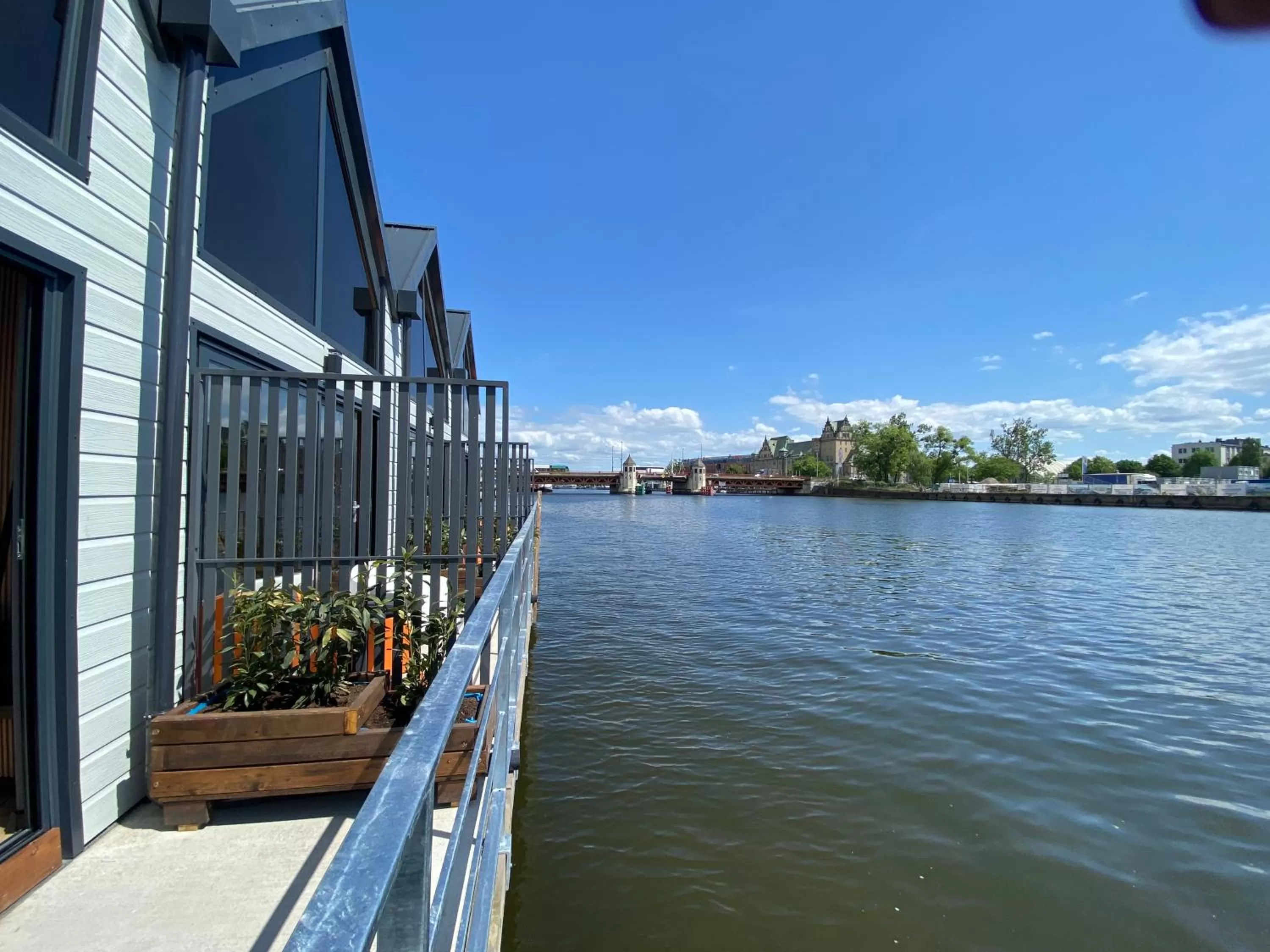 Natural landscape in Floating Apartments - ODRA DREAM