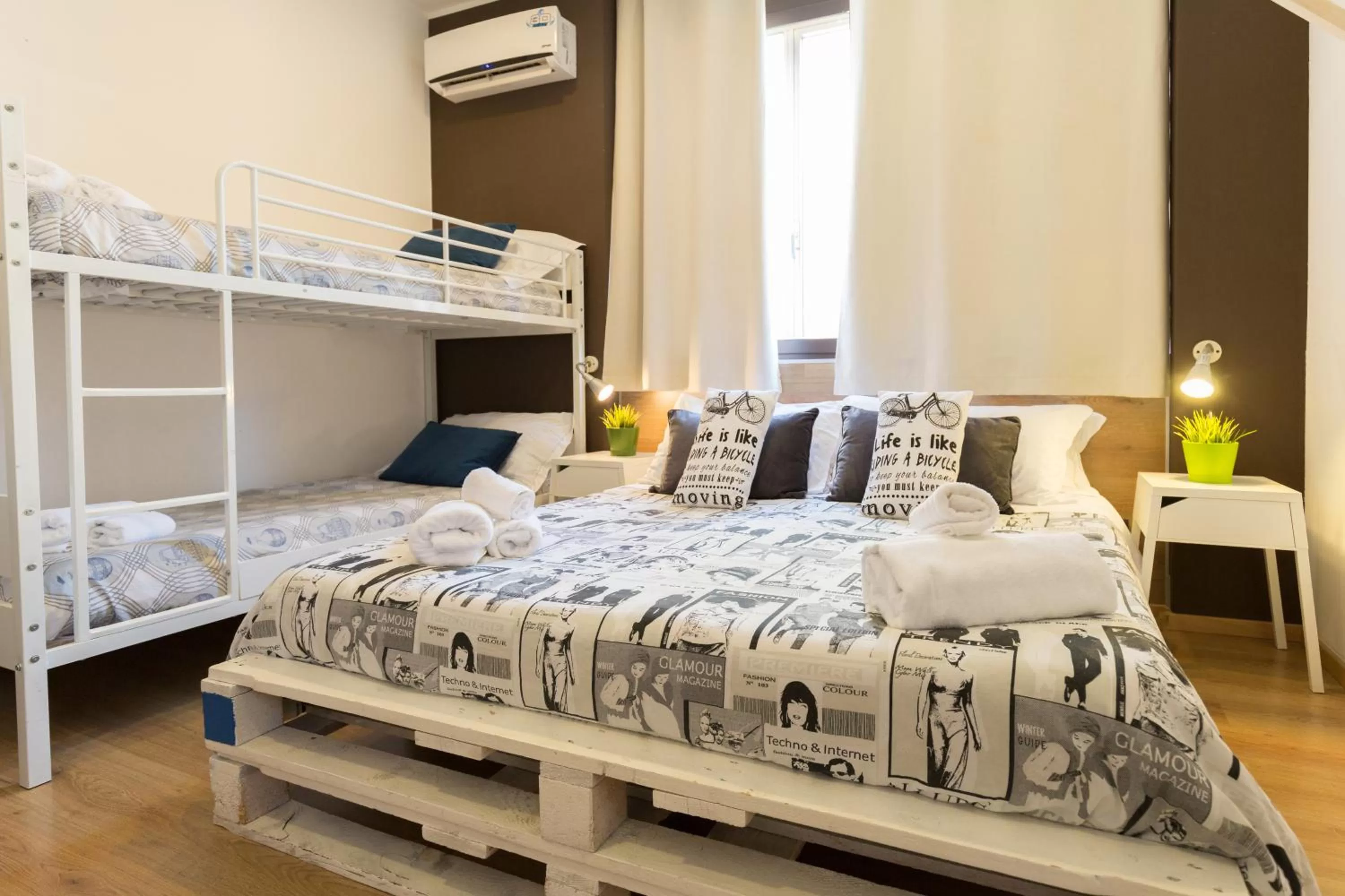 bunk bed, Bed in B&B Miro Centro Catania