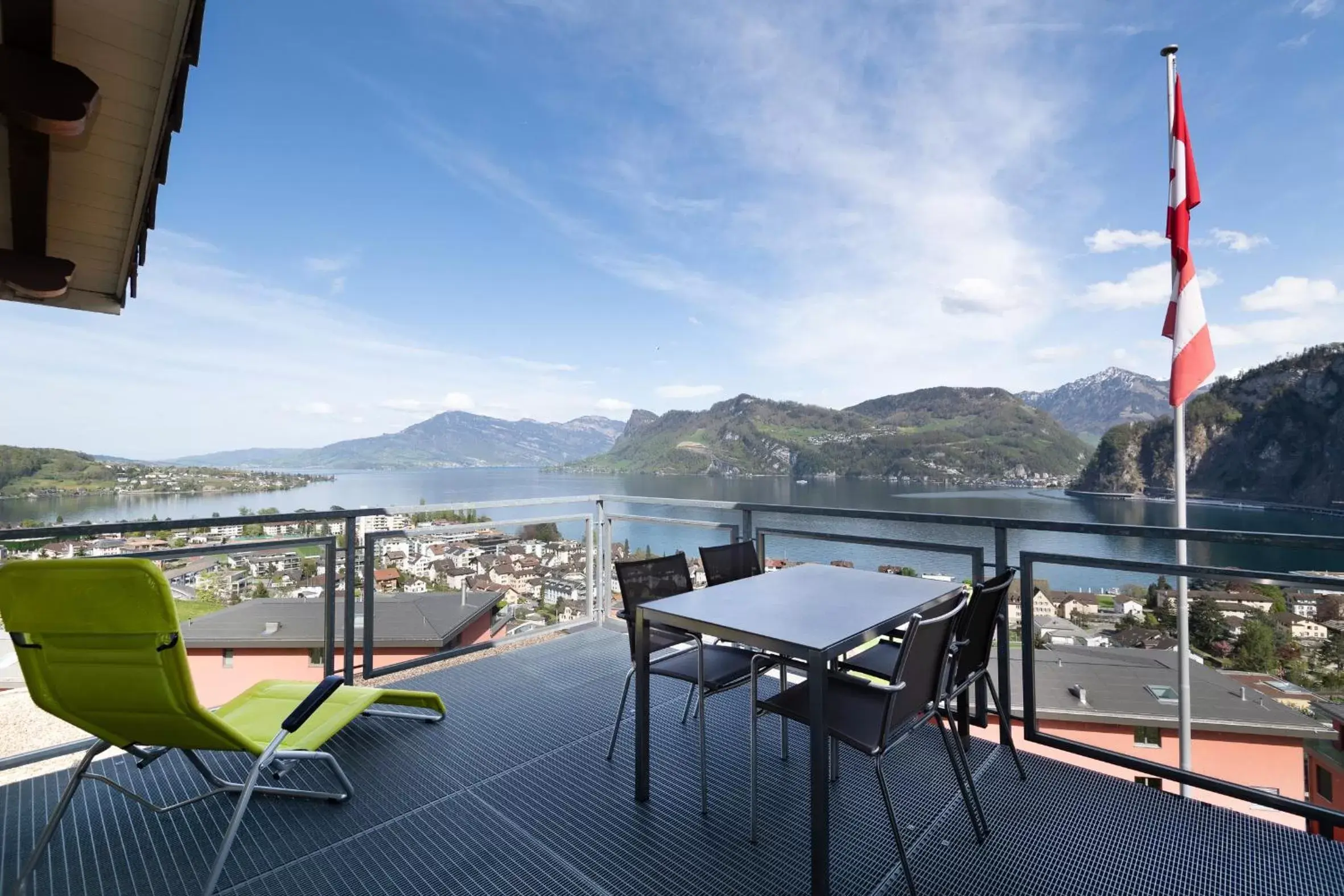 Balcony/Terrace in Hotel Roggerli