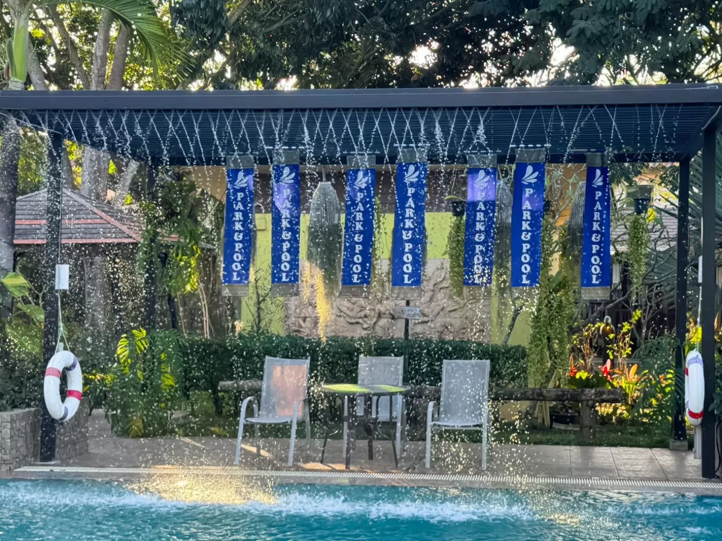 Swimming pool in Park & Pool Resort