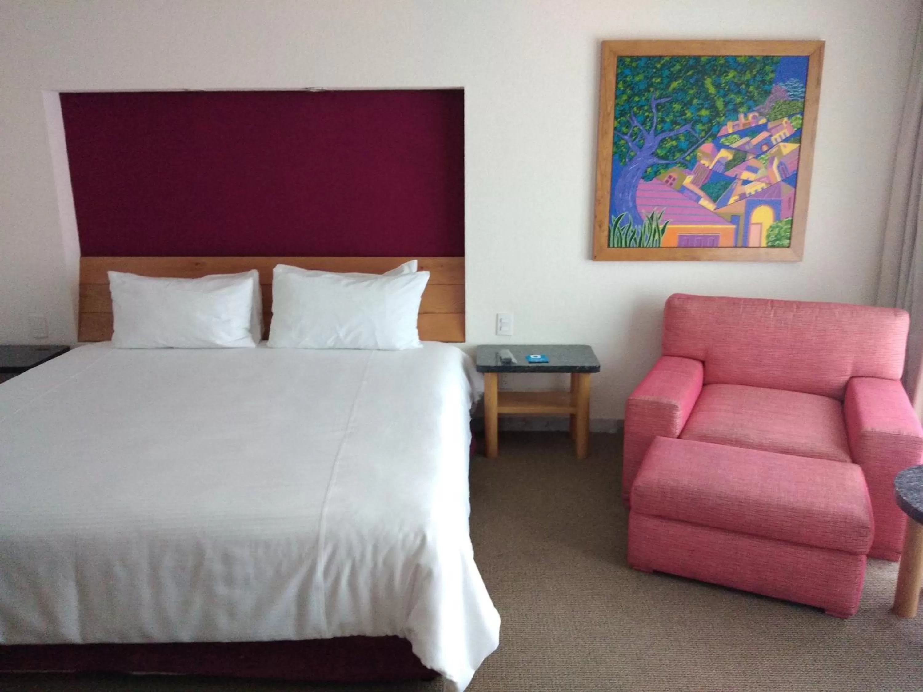 Photo of the whole room, Bed in Camino Real Guadalajara