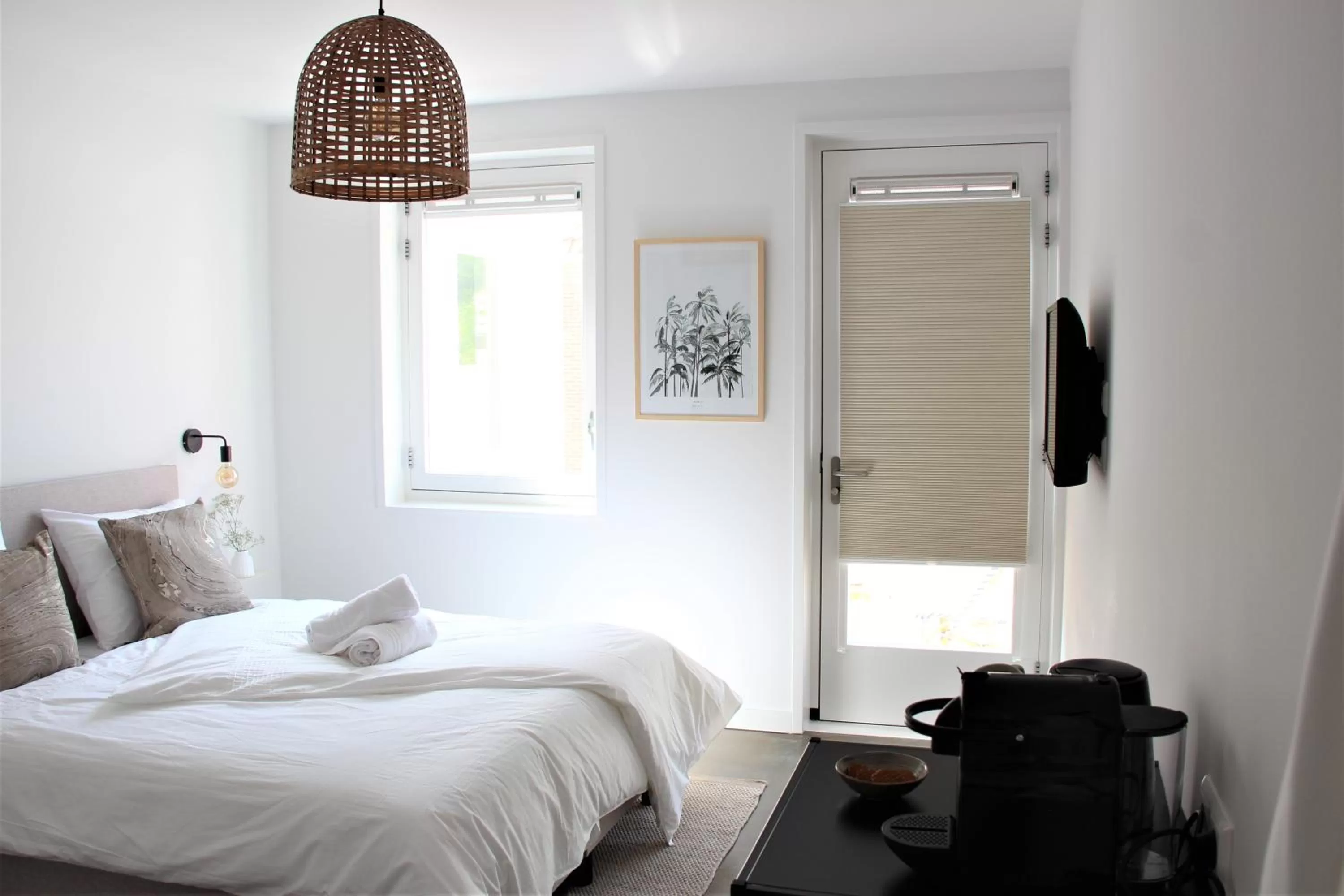 Bedroom, Bed in Hotel Paradis Zandvoort