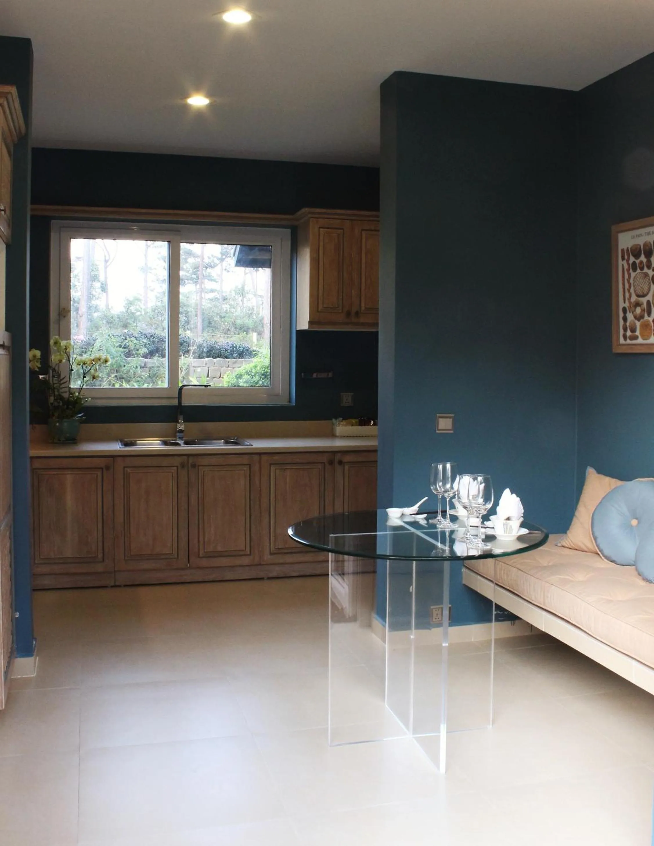 Kitchen or kitchenette in Binh An Village Resort