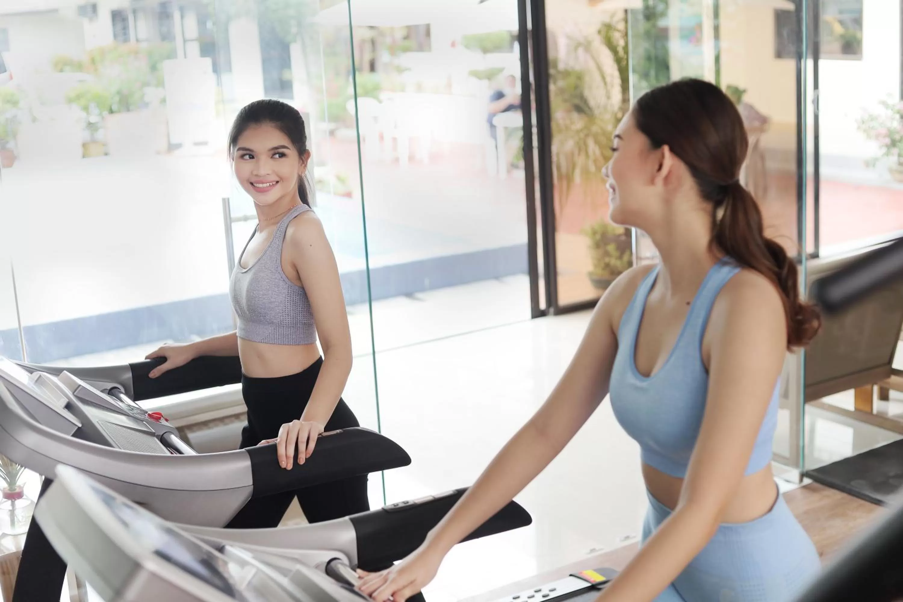 Fitness centre/facilities in Aerostop Hotel and Restaurant