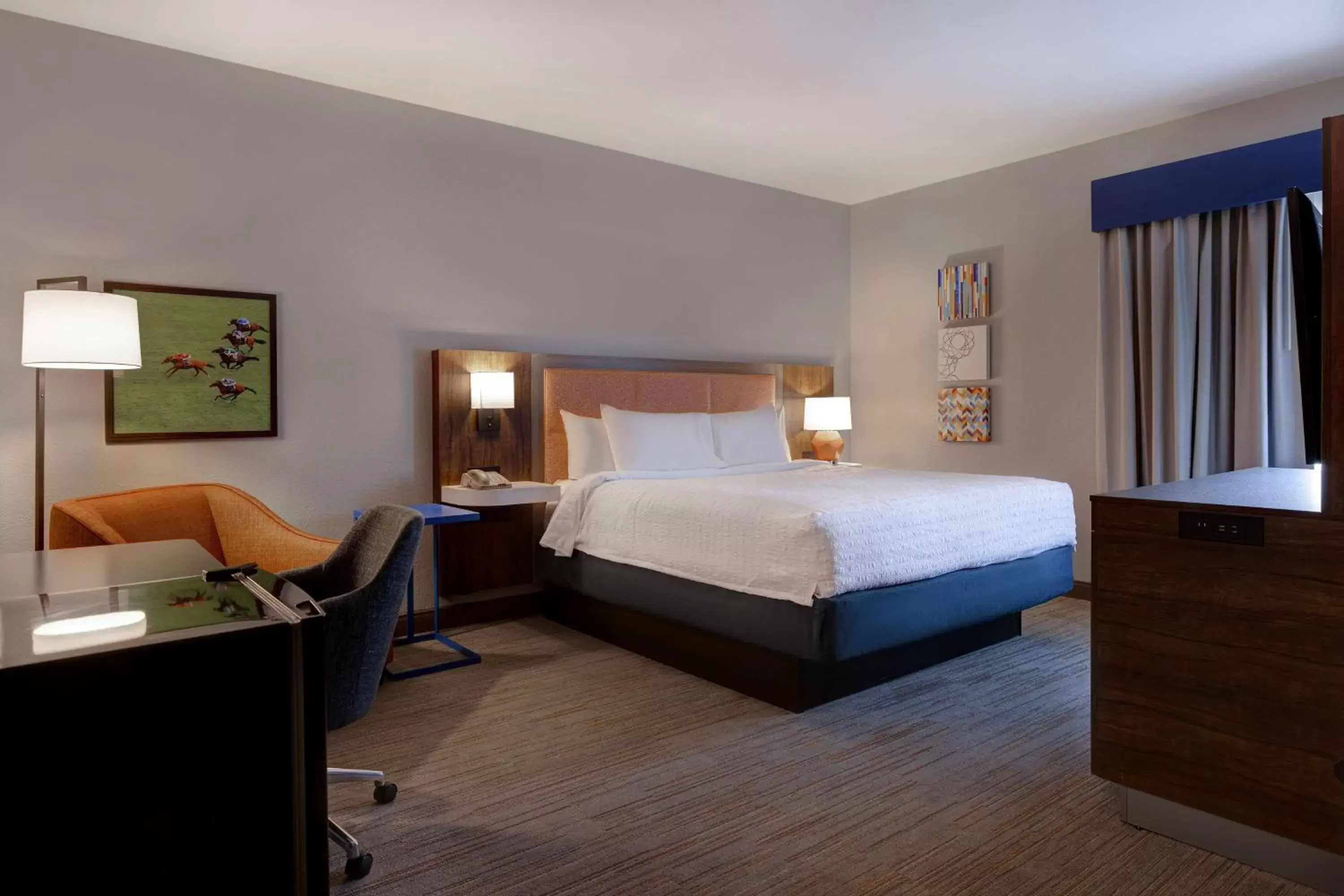 Bedroom, Bed in Hampton Inn & Suites by Hilton in Hot Springs, Arkansas