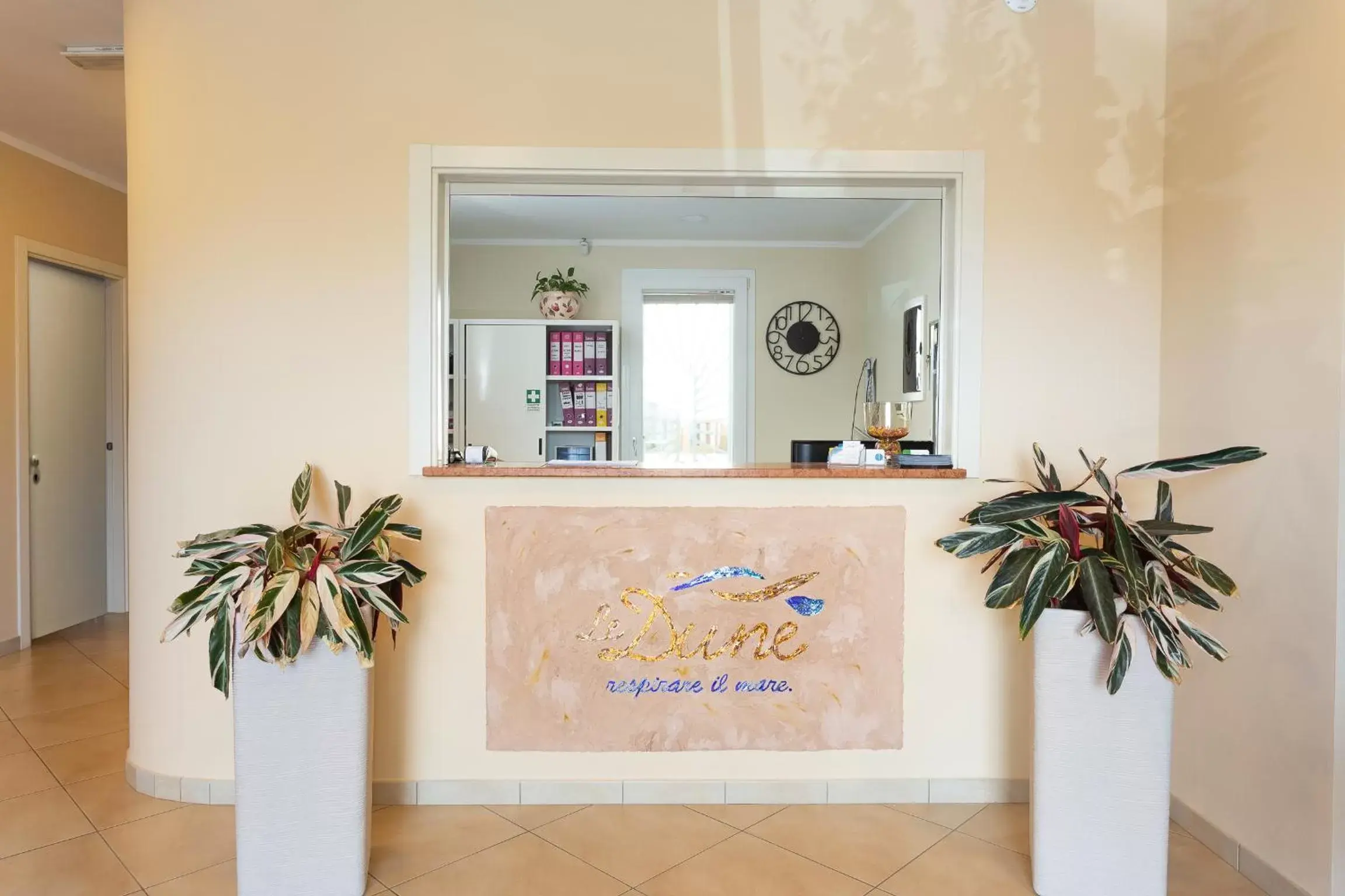 Restaurant/places to eat, Lobby/Reception in Hotel Residence Le Dune