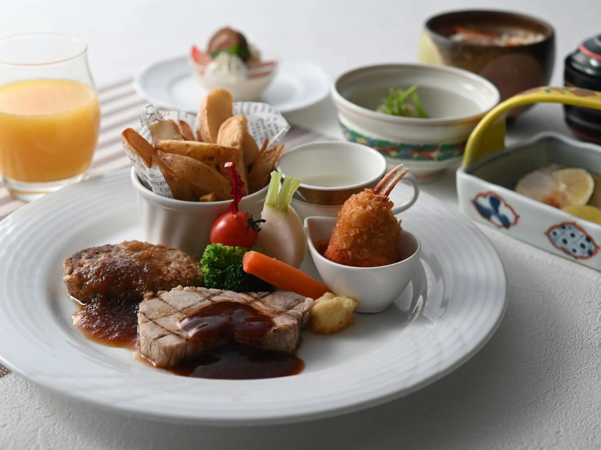 Dinner in Hotel Laforet Nasu