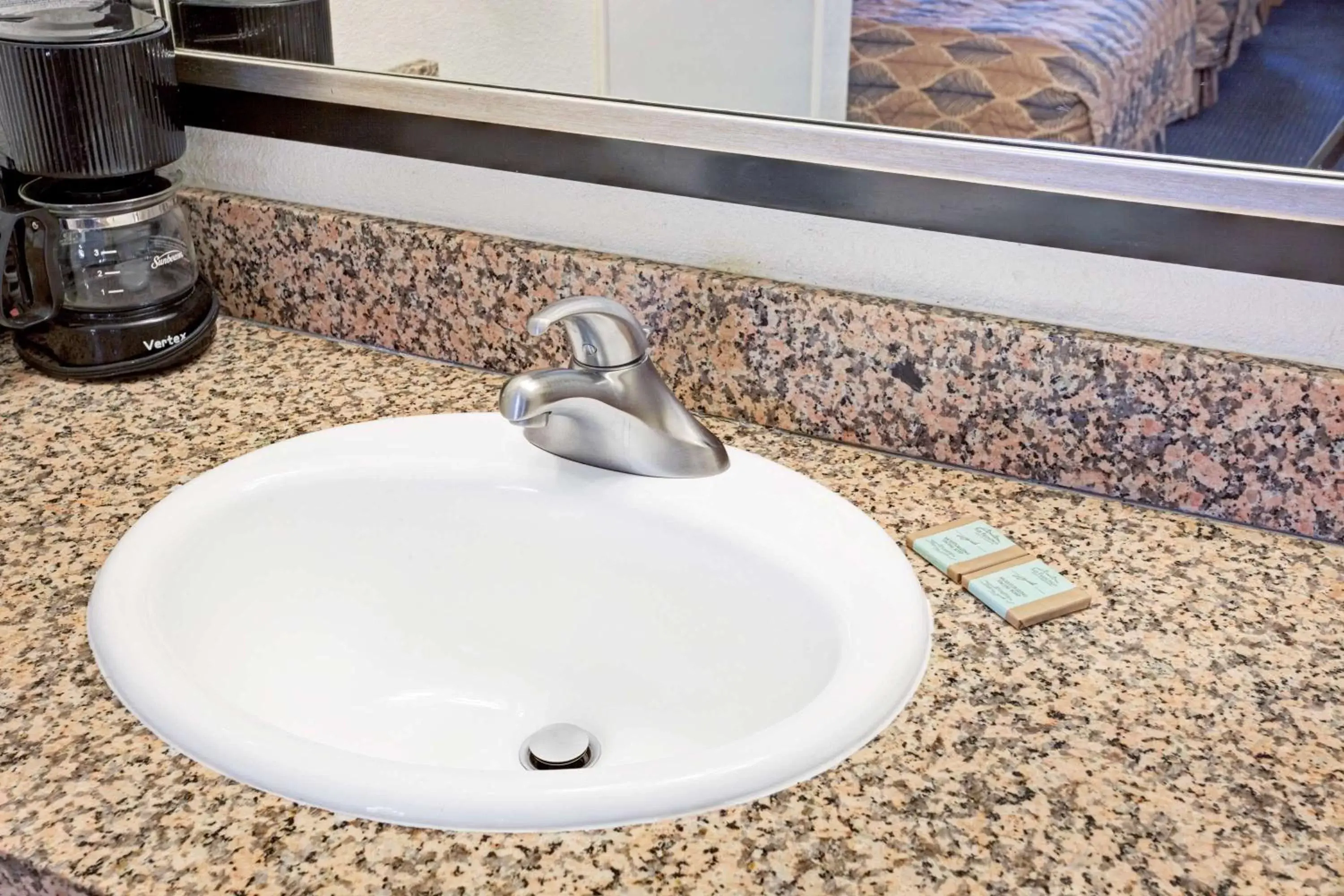 Queen Room with Two Queen Beds - Mobility/Hearing Accessible - Non-Smoking
in Travelodge by Wyndham Banning Casino and Outlet Mall Queen Room with Two Queen Beds - Mobility/Hearing Accessible - Non-Smoking
in Travelodge by Wyndham Banning Casino and Outlet Mall