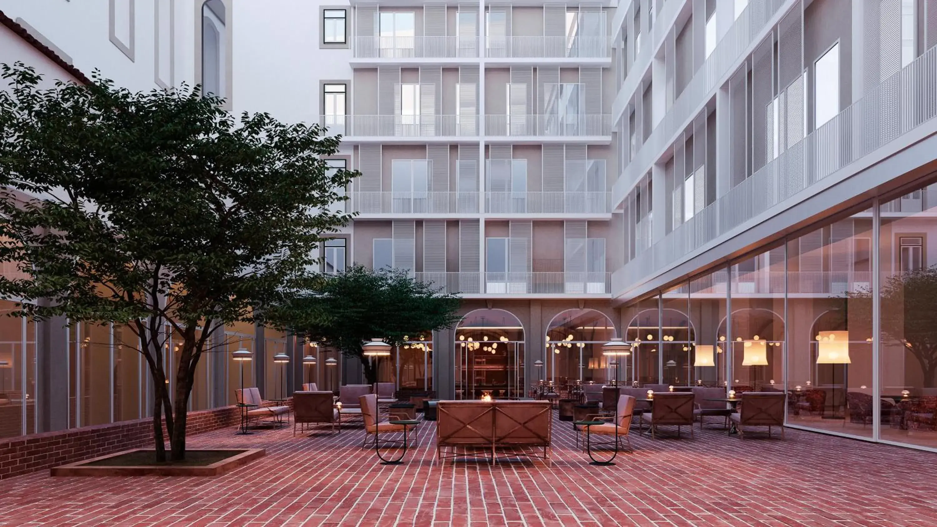 Lobby or reception, Property Building in Convent Square Lisbon, Vignette Collection, an IHG Hotel