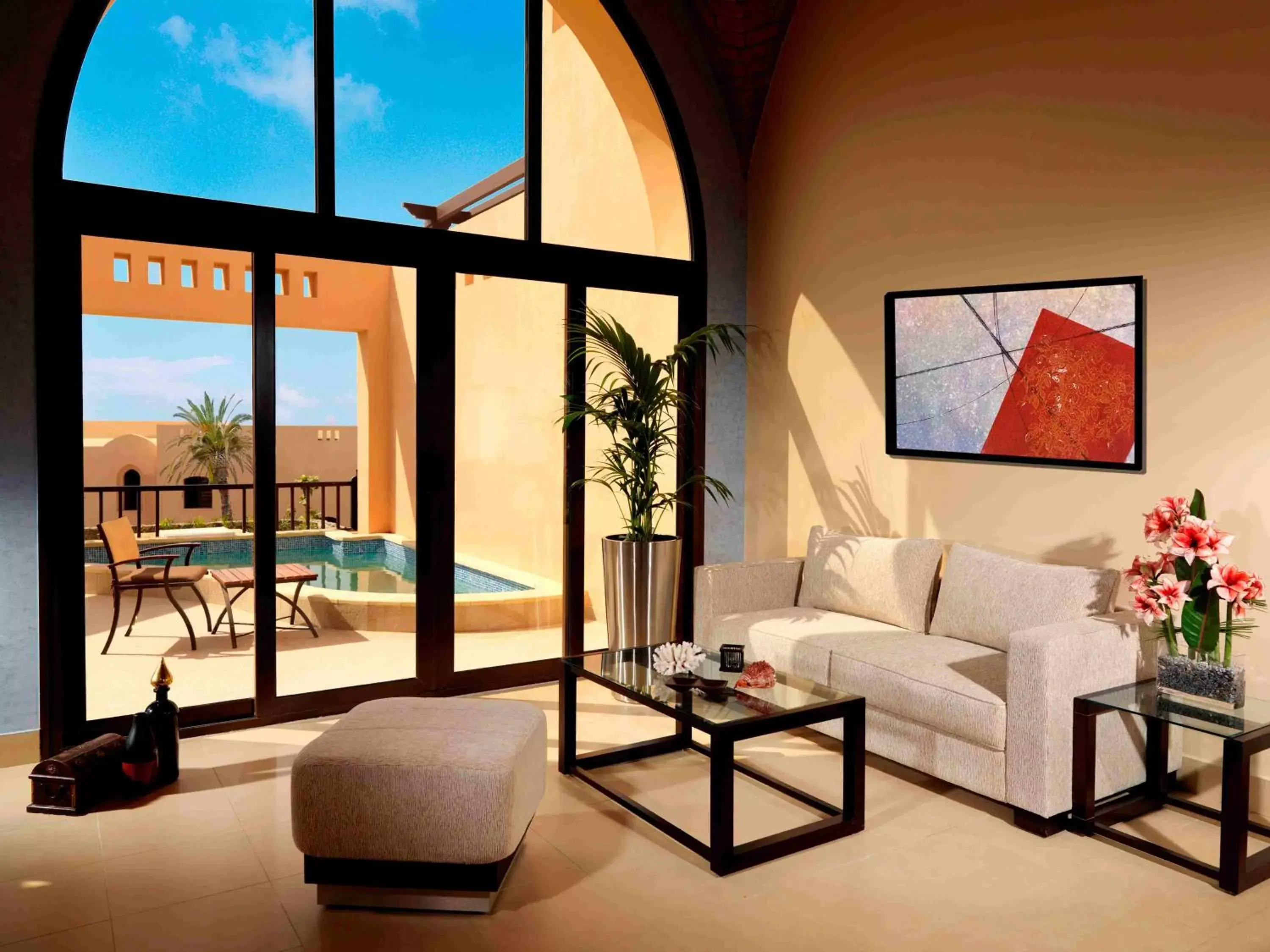 Balcony/Terrace, Seating Area in The Cove Rotana Resort - Ras Al Khaimah