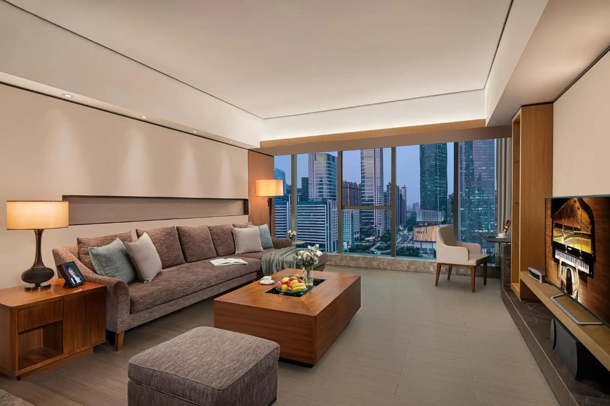 Seating Area in Ascott IFC Guangzhou Residence