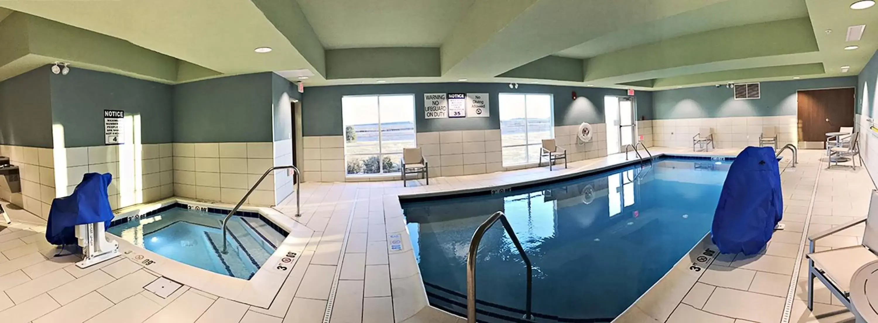 Swimming Pool in Holiday Inn Express & Suites - Rantoul, an IHG Hotel