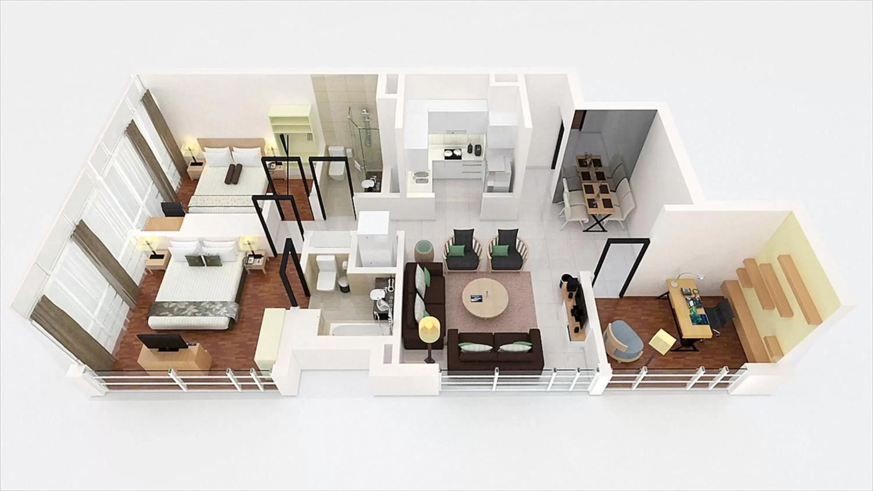 Other, Floor Plan in PARKROYAL Serviced Suites Kuala Lumpur