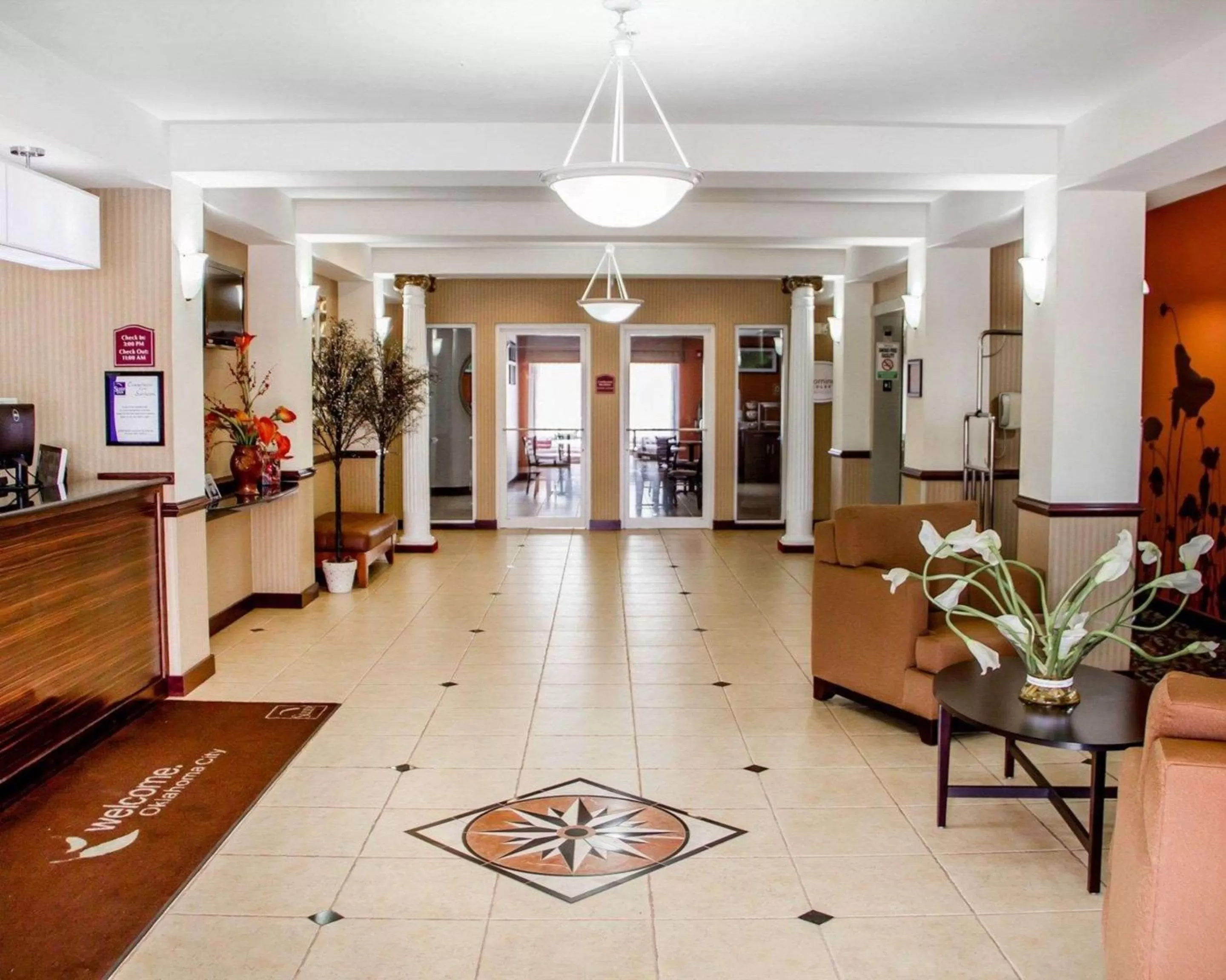 Lobby or reception in Sleep Inn & Suites Oklahoma City Northwest