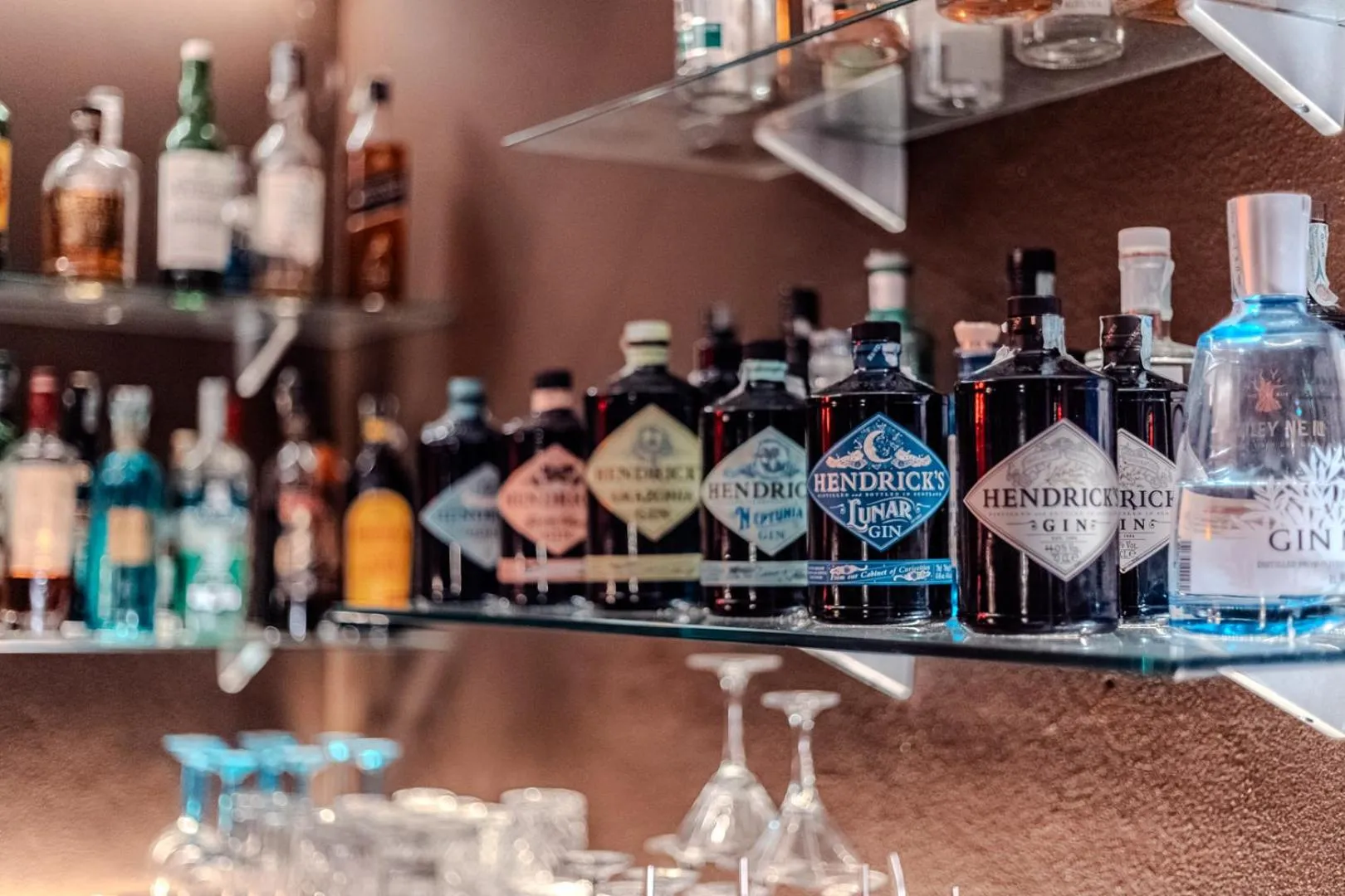 Lounge or bar in Panoramic Rooms Torre della Vittoria