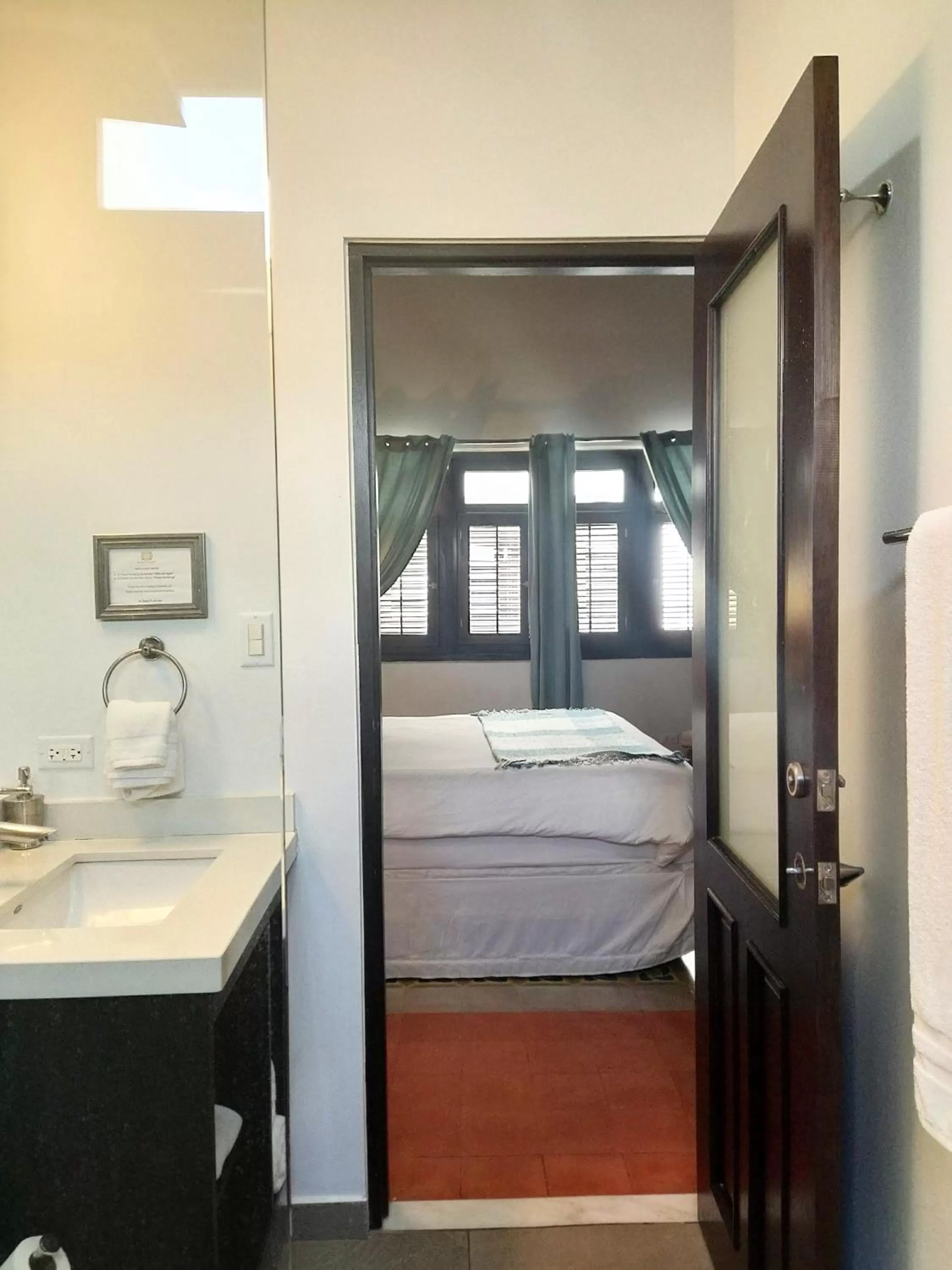 Bed in La Terraza de San Juan