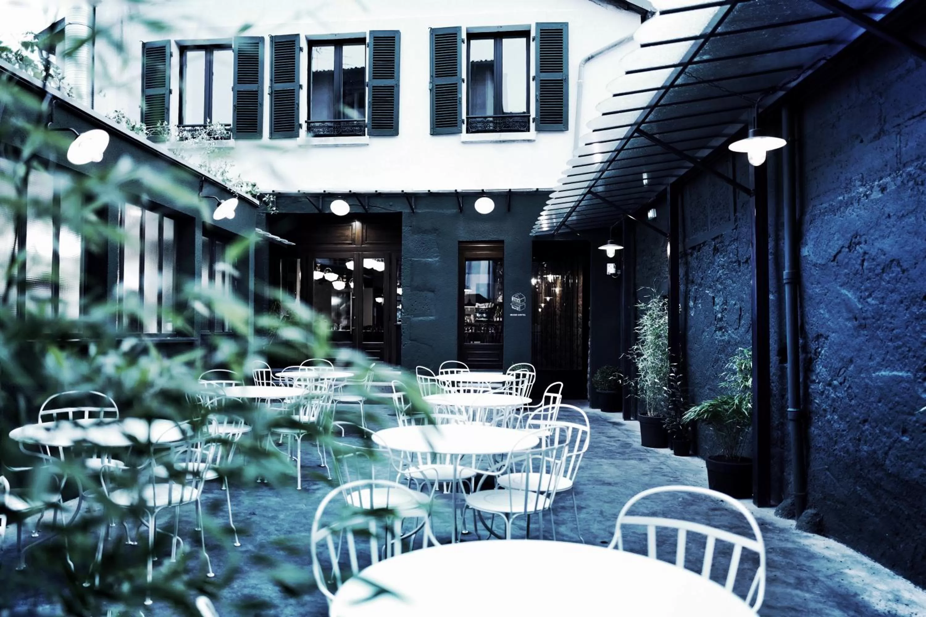 Patio in Urban Style Hotel des Carmes