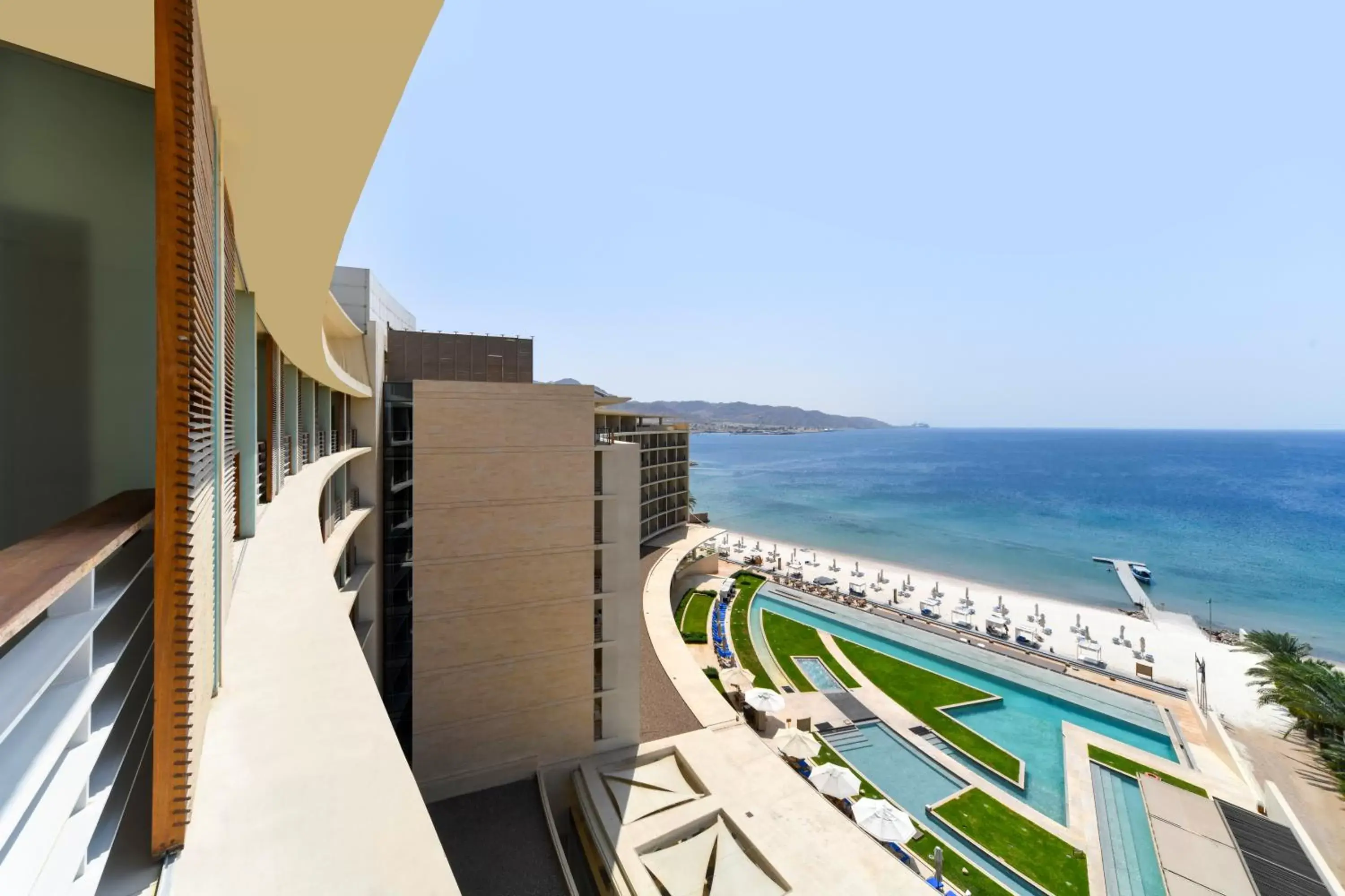 Balcony/Terrace in Kempinski Hotel Aqaba