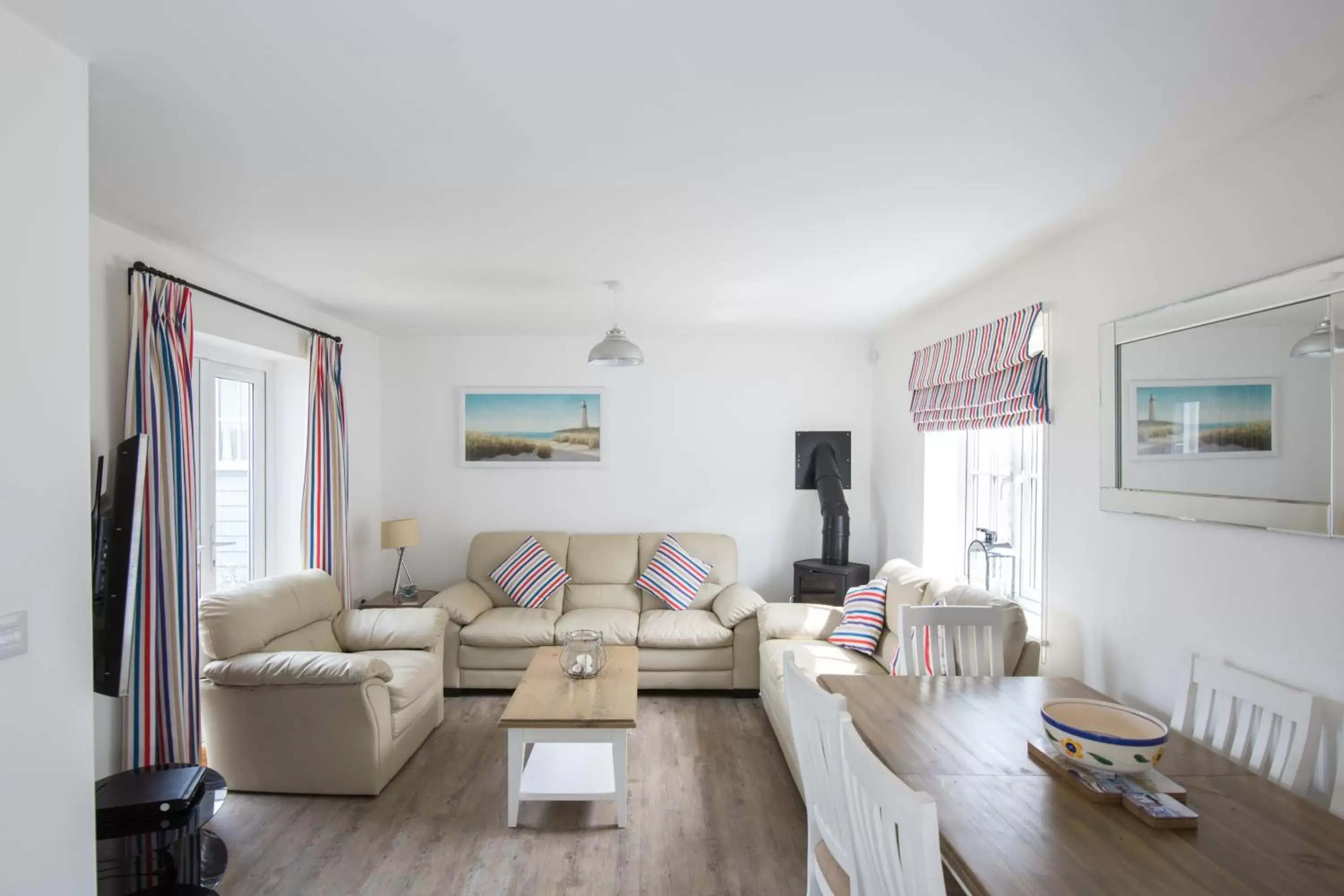 Living room, Seating Area in The Bay Filey