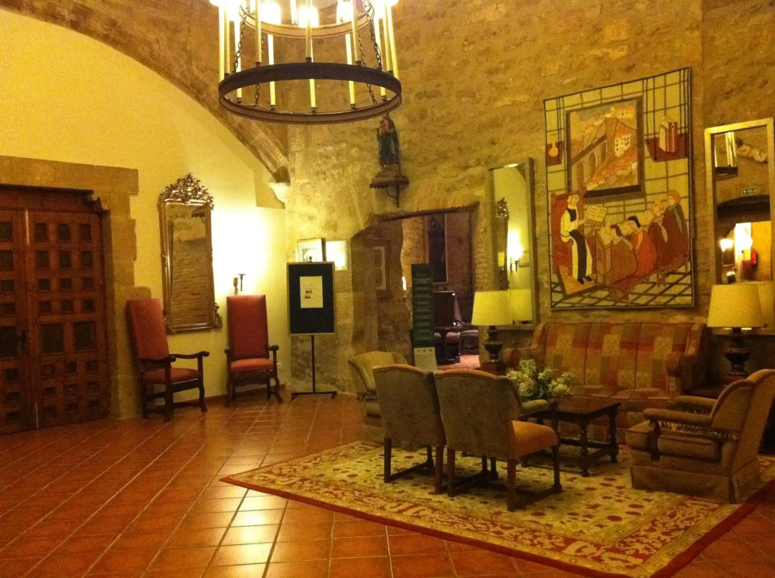 Lobby or reception, Seating Area in Parador de Santo Domingo Bernardo de Fresneda
