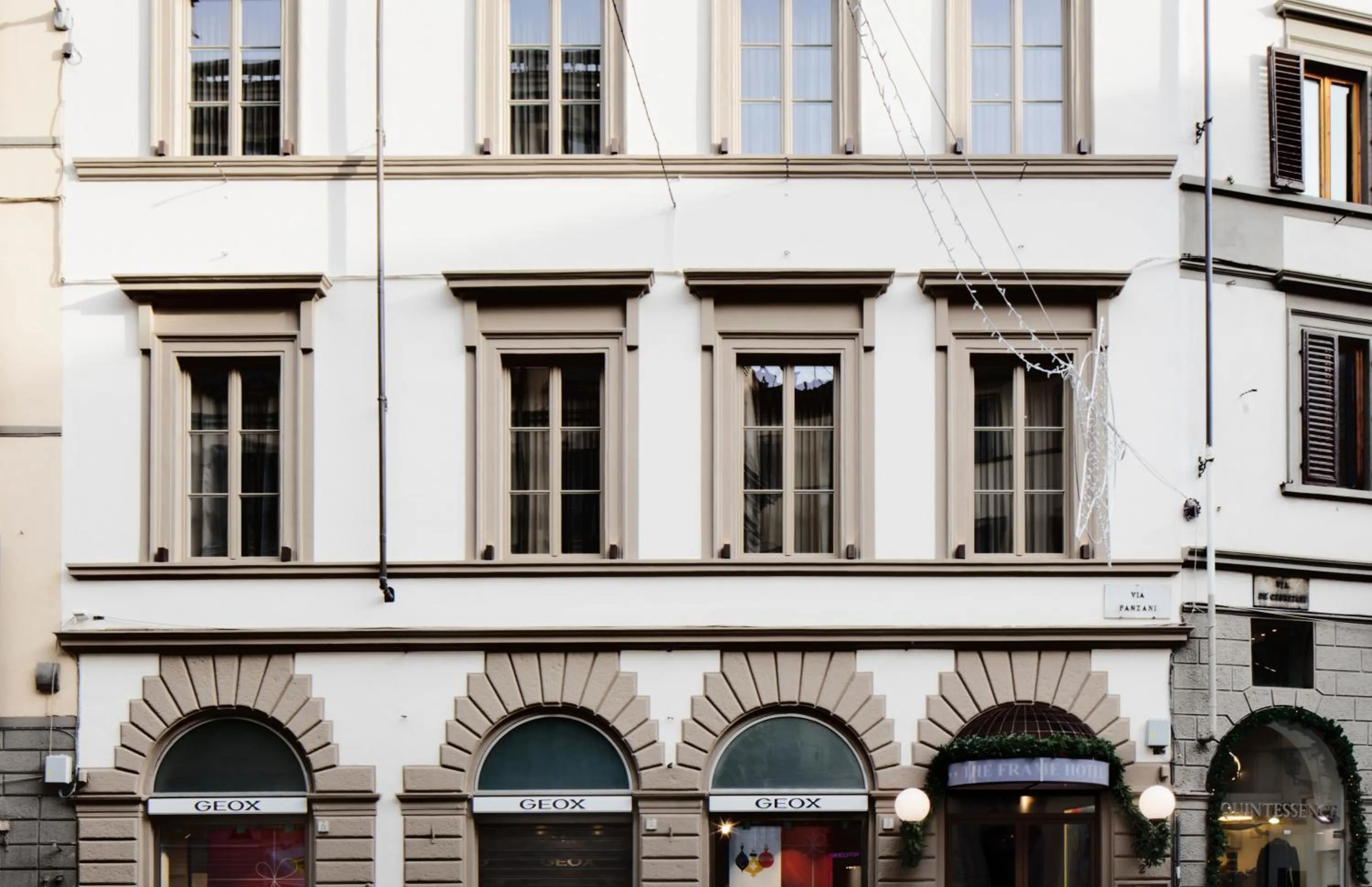 Facade/entrance in The Frame Hotel