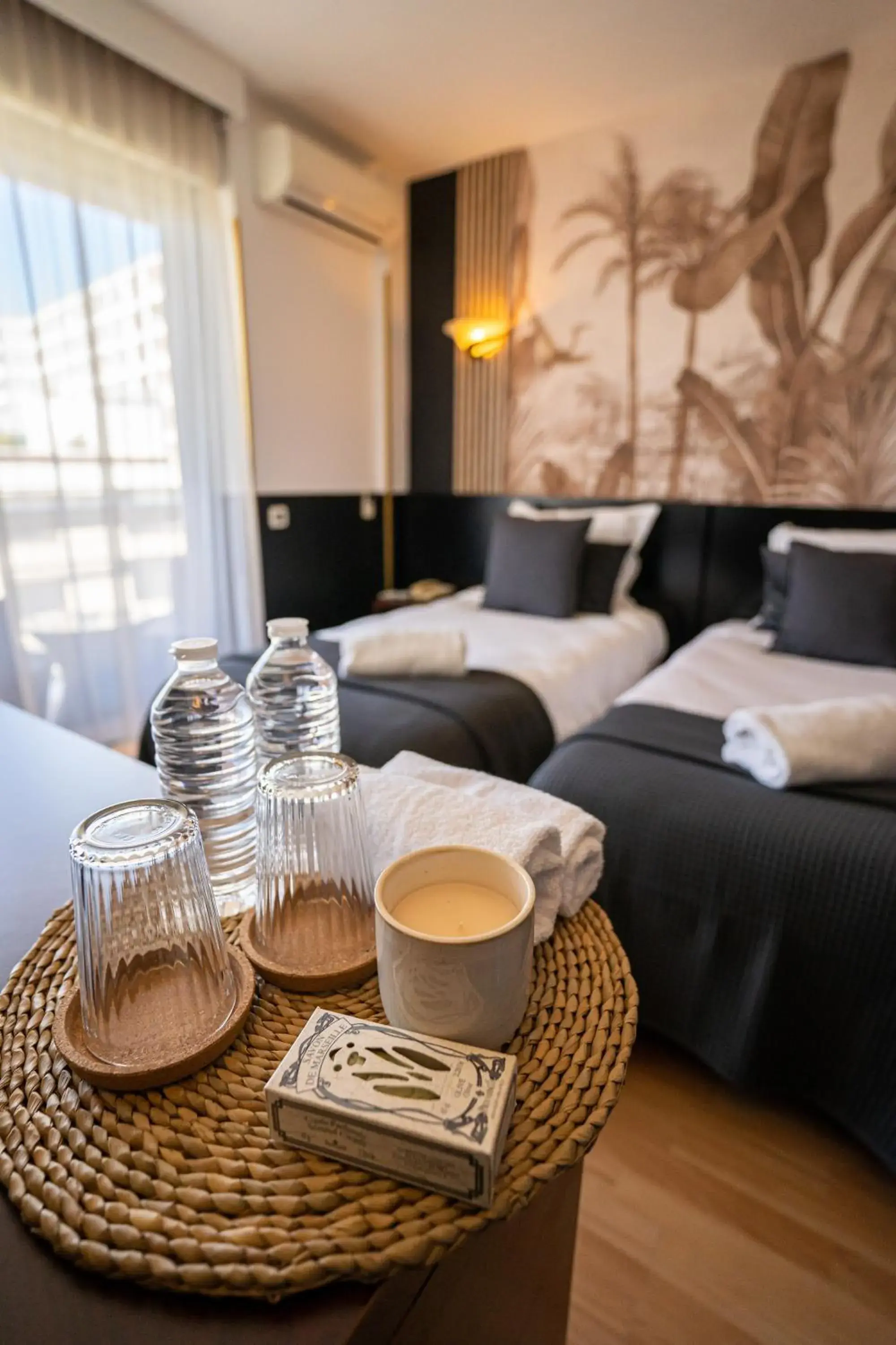 Bedroom in Hôtel Gallia Cannes