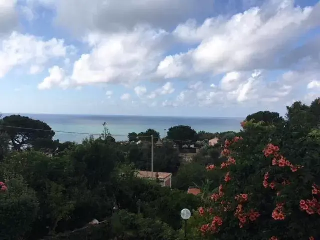 Sea View in Stanza in Villa con giardino vista mare